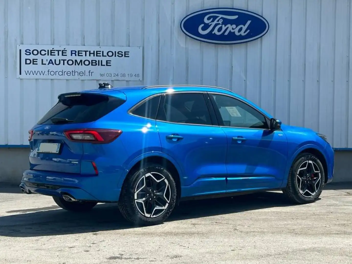Ford Kuga 2.5 Duratec 180ch Hybrid FlexiFuel ST-Line X Power Bleu - 2