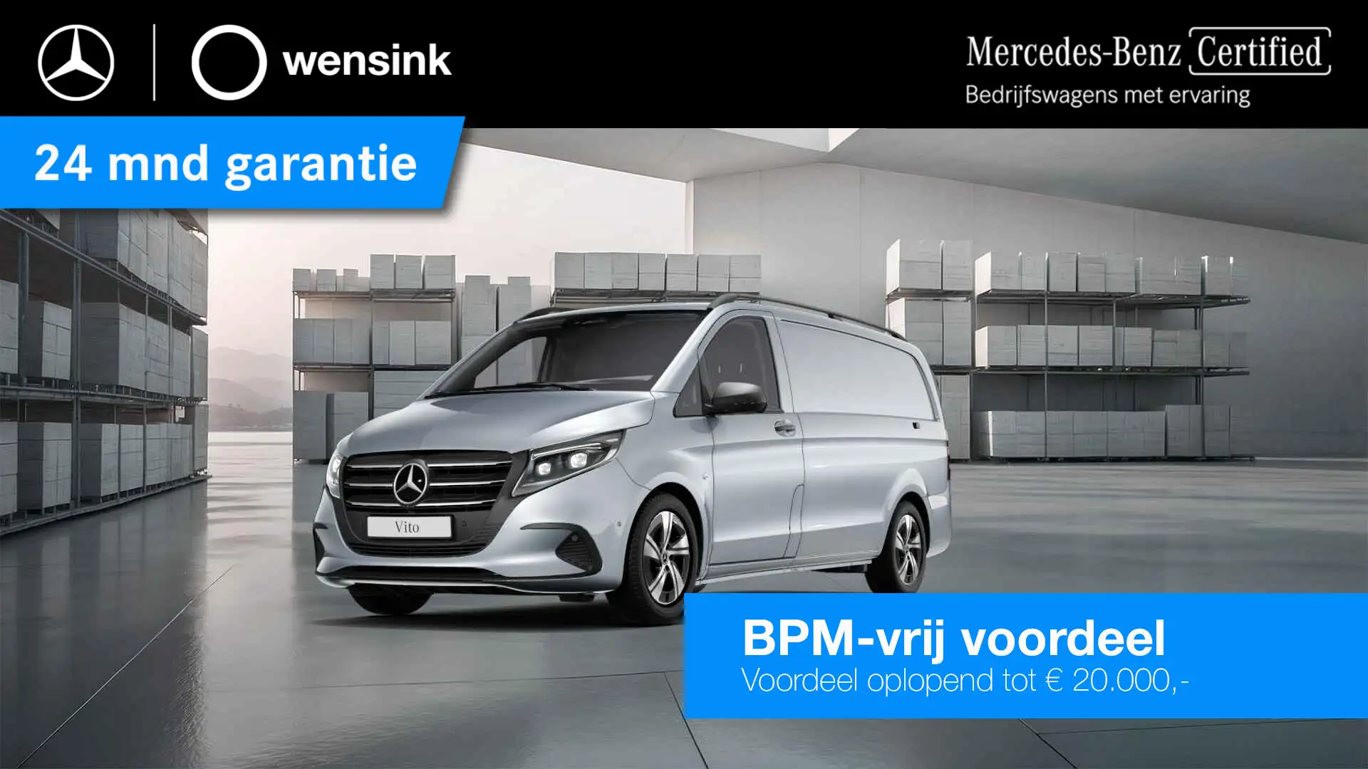 Mercedes-Benz Vito 116 CDI | Aut. | Lang L2 | Select | Trekhaak | 270 Argent - 1