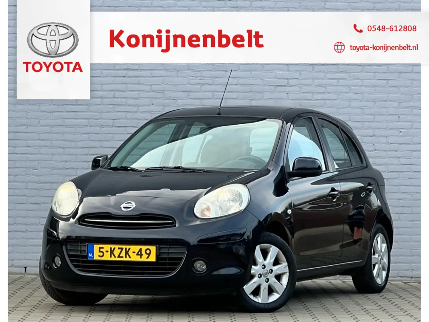 Nissan Micra 1.2 DIG-S Connect Edition 5-deurs | Navi | Cruise Negro - 1