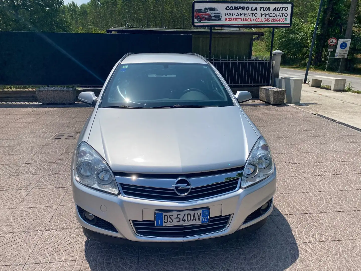 Opel Astra SW 1.9 MULTIJET FIAT, CINGHIA FATTA, TAGLIANDATA Argento - 2