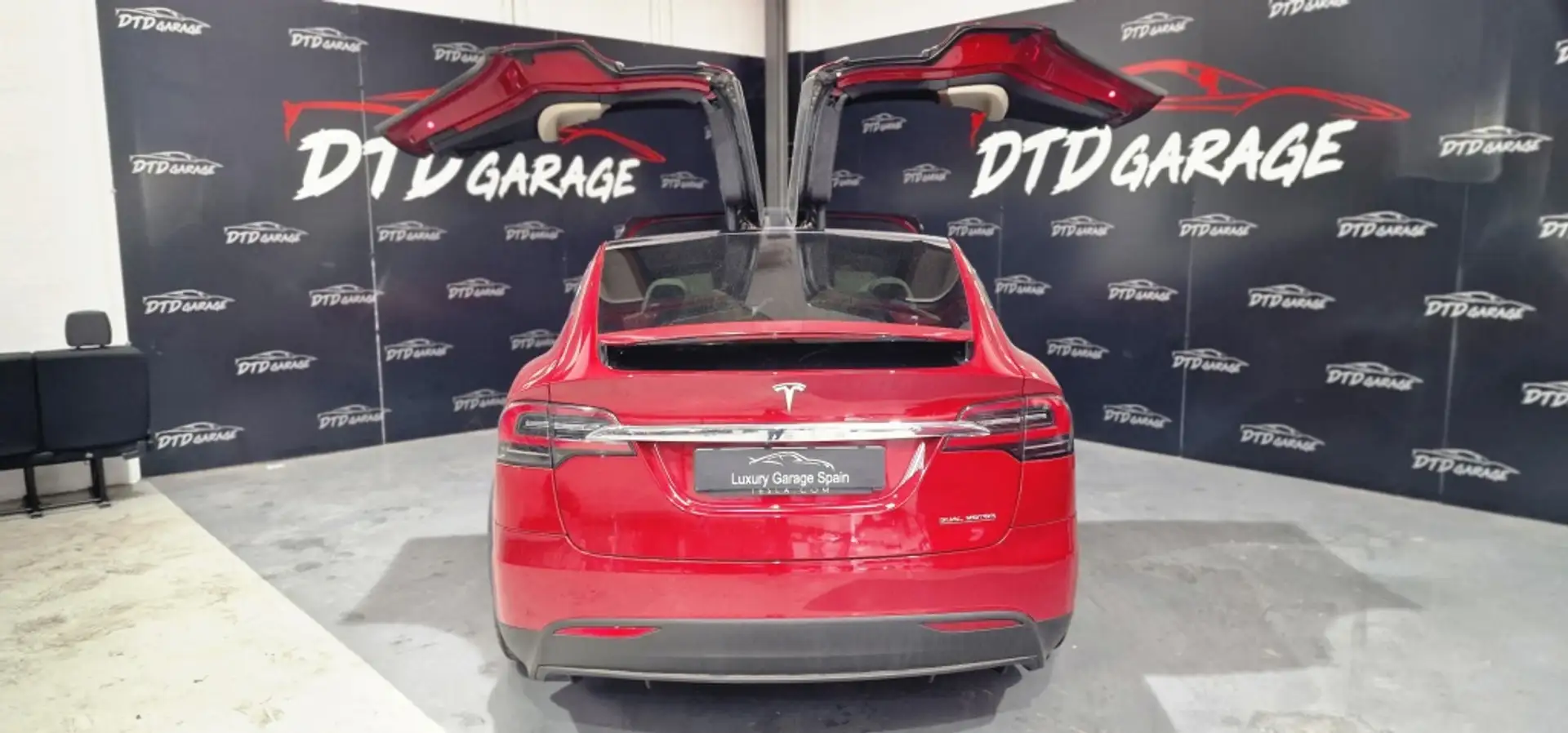 Tesla Model X Performance Ludicrous AWD Rojo - 2
