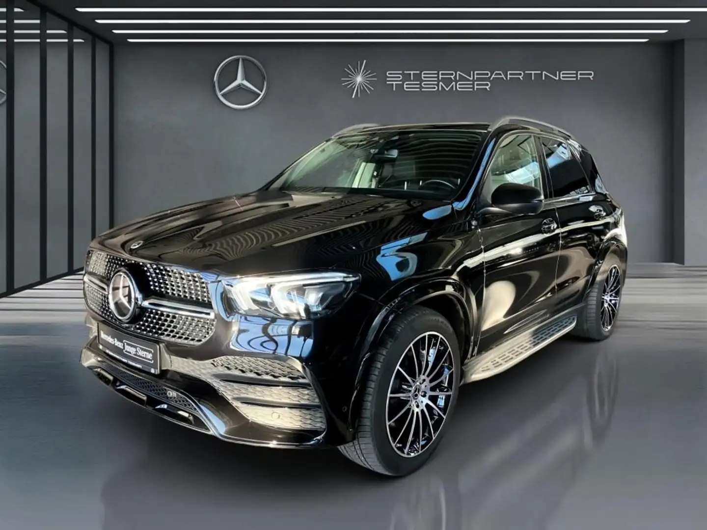 Mercedes-Benz GLE 350 de 4M AMG+Night+PANO+Burmester+360° Noir - 1