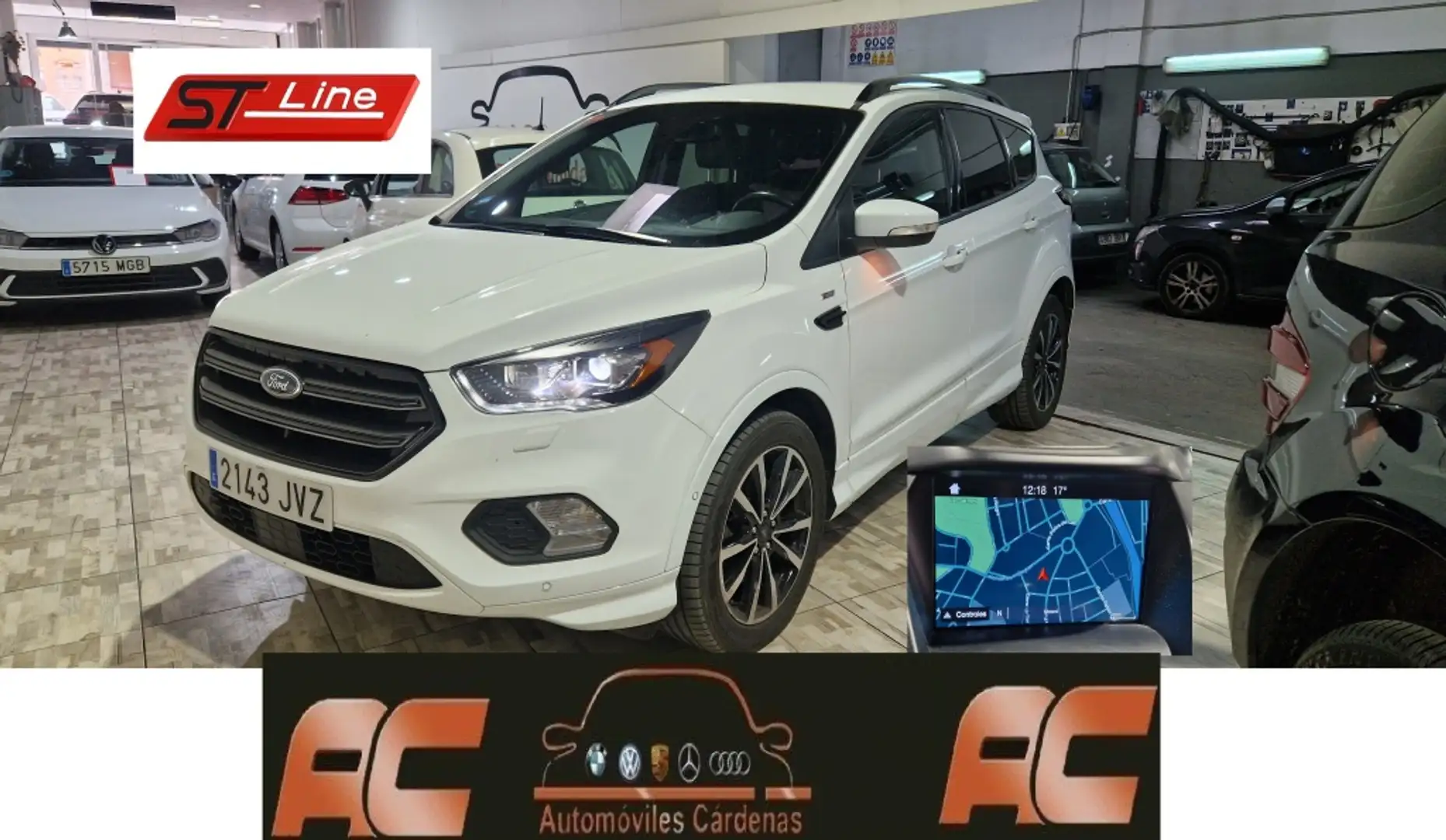 Ford Kuga 1.5TDCi Auto S&S ST-Line 4x2 120 Weiß - 1