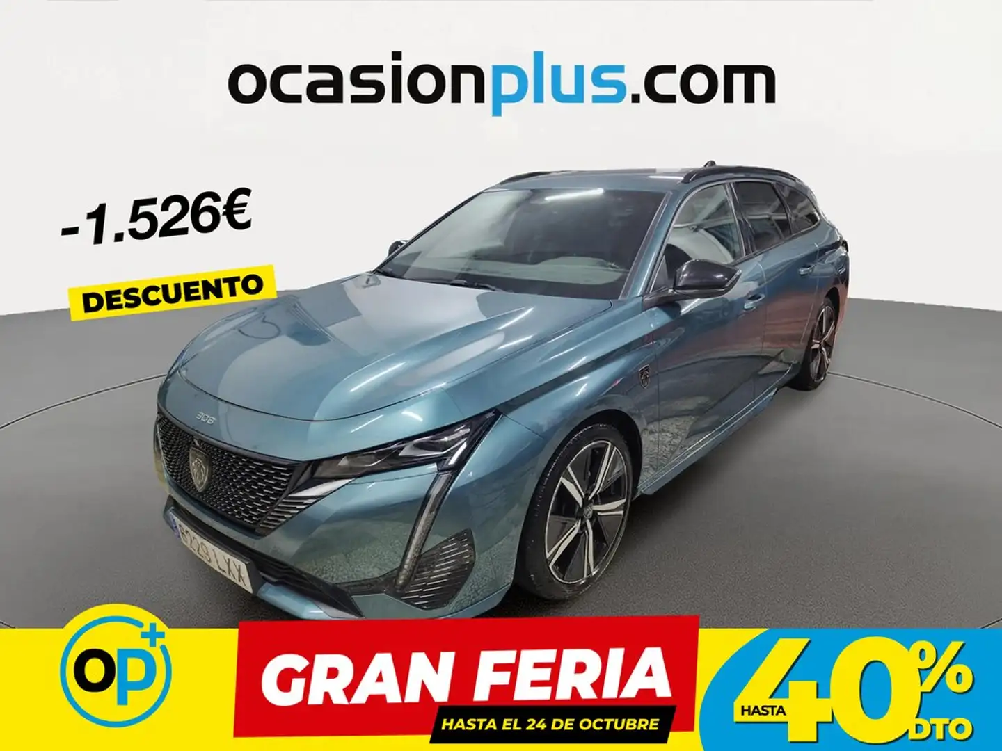 Peugeot 308 SW 1.5 BlueHDi S&S GT EAT8 130 Azul - 1