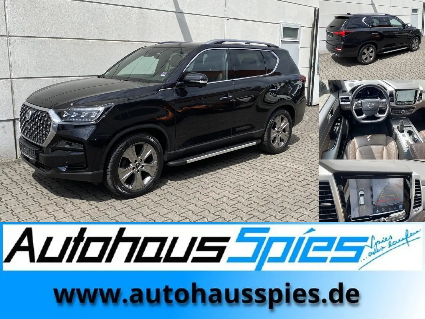 SsangYong Rexton 2,2 E-XDI 4WD 8AT  Sapphire 7S EL Gsd Alu20 ACC Schwarz - 1