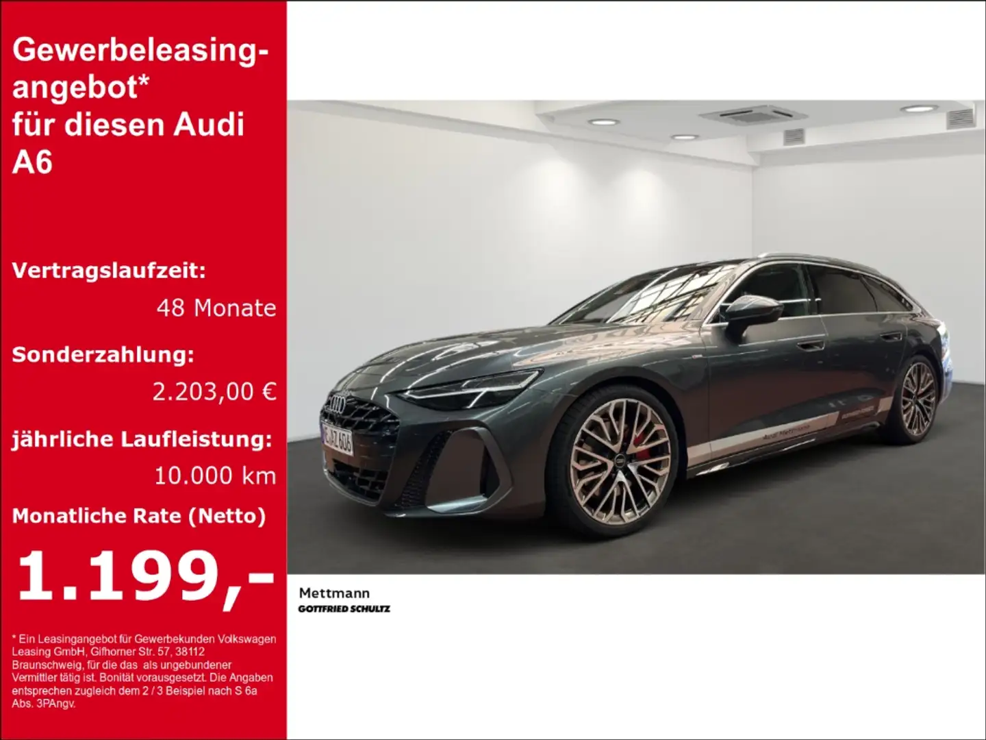 Audi A6 AVANT NEUES MODELL V6 QUATTRO S-LINE TECH PRO Grau - 1