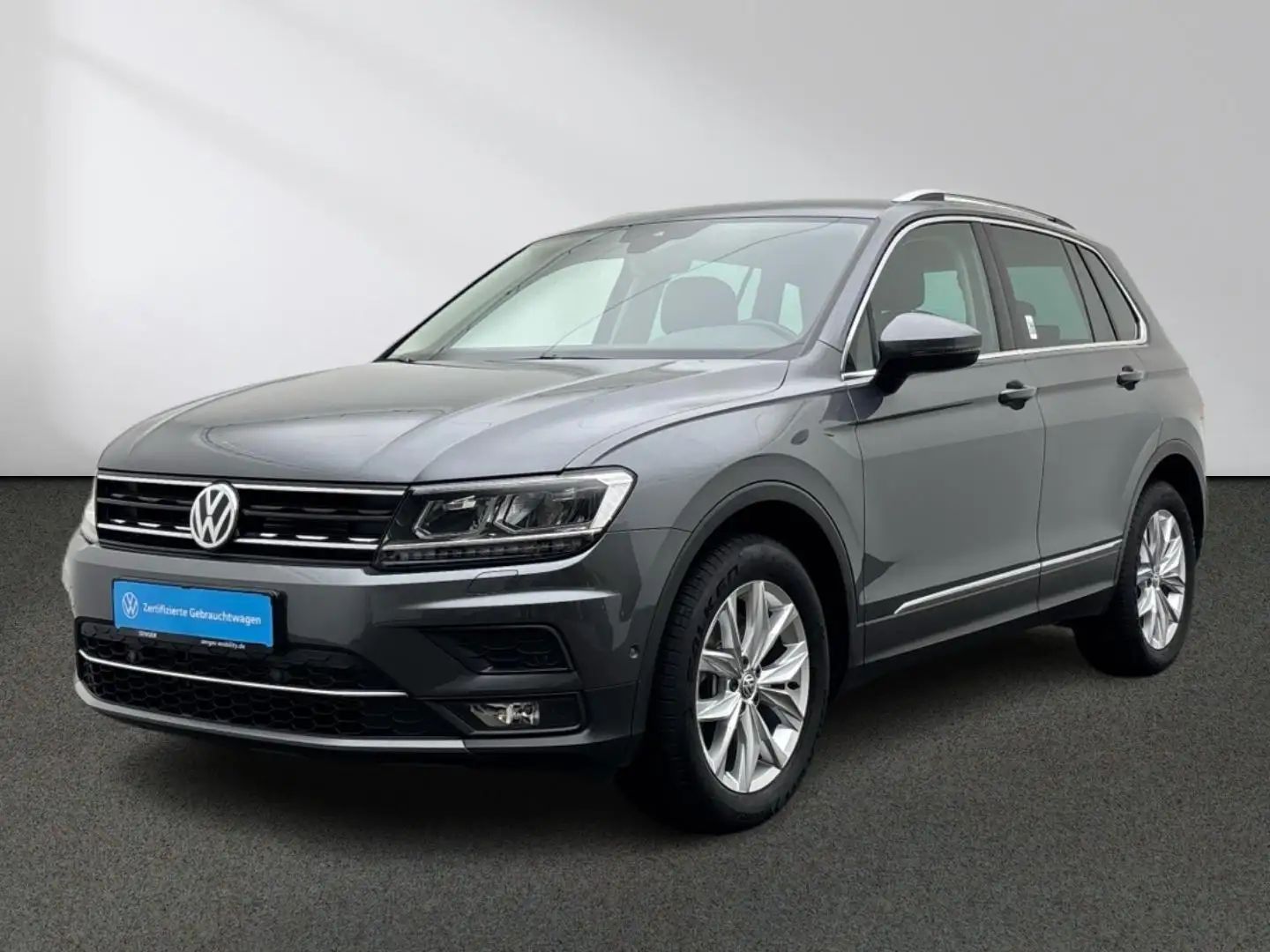 Volkswagen Tiguan Highline 2.0 TSI DSG 4M Navi LED AHK ACC Gris - 1