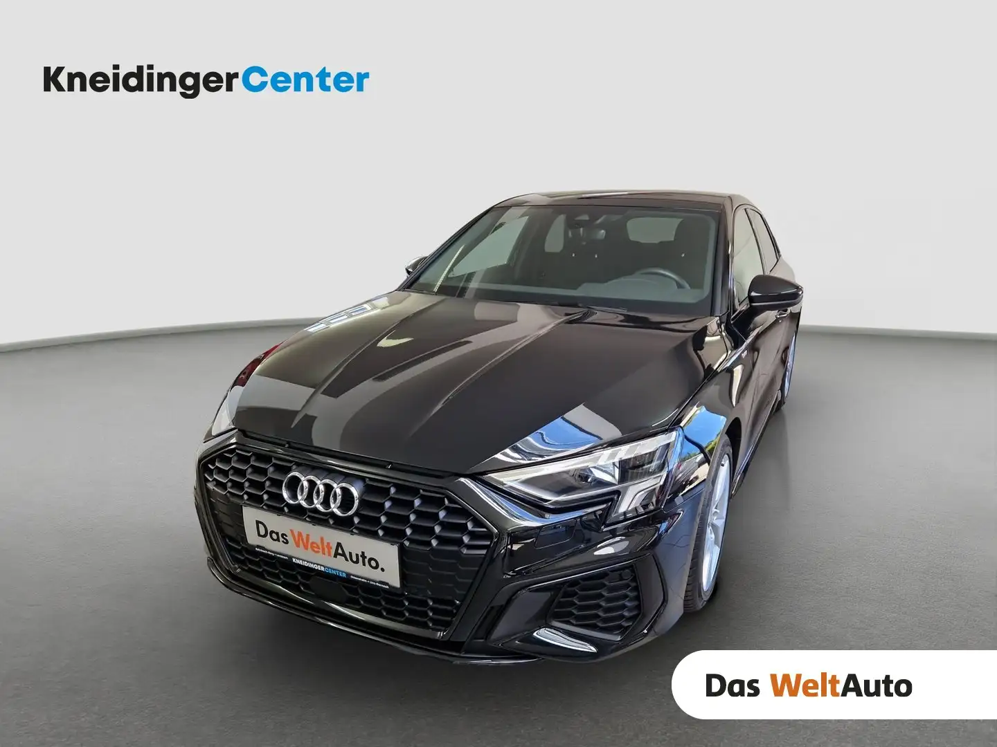 Audi A3 35 TDI S line exterieur Noir - 1
