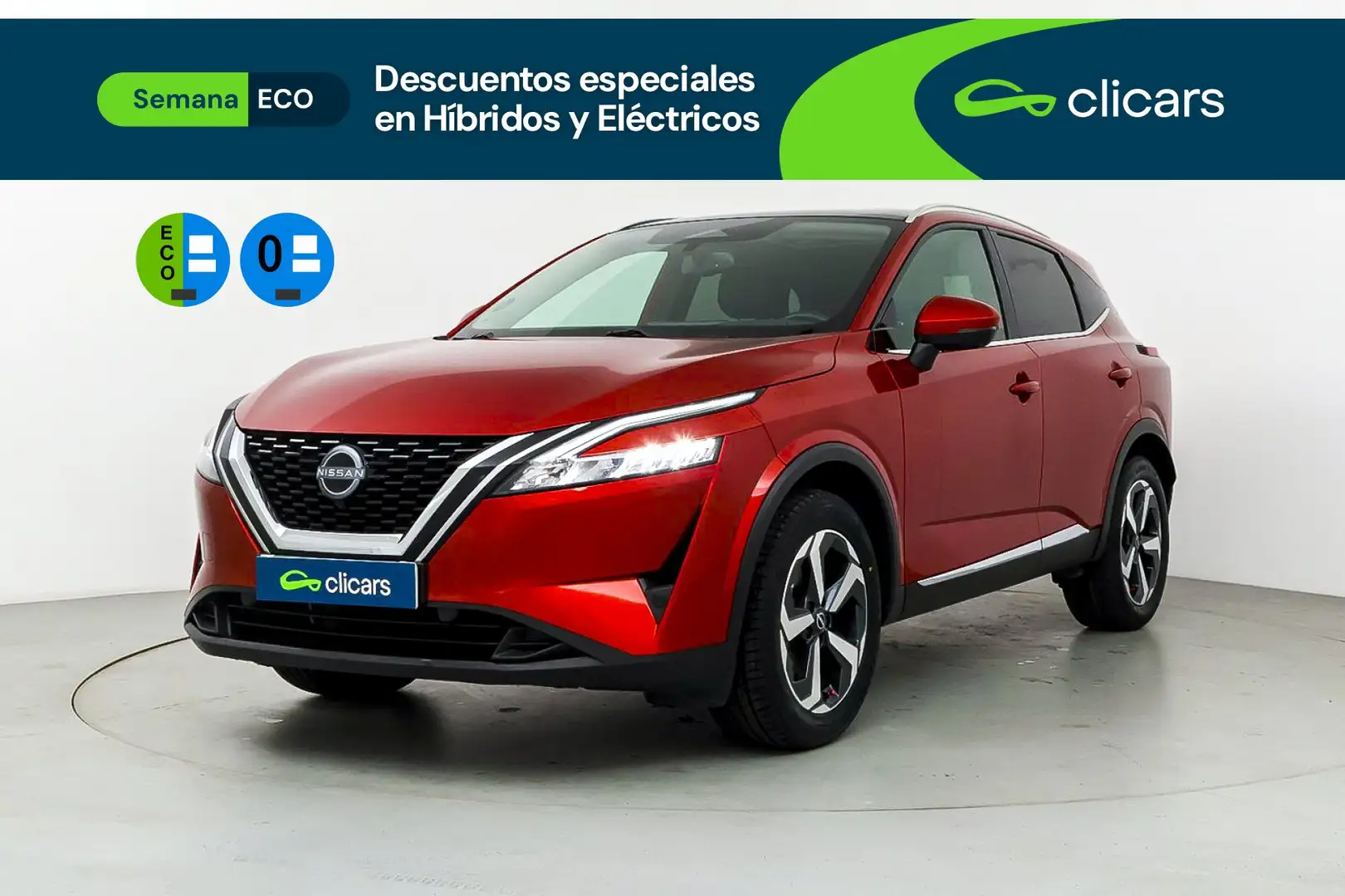 Nissan Qashqai 1.3 DIG-T mHEV 12V N-Connecta 4x2 103kW Rojo - 1