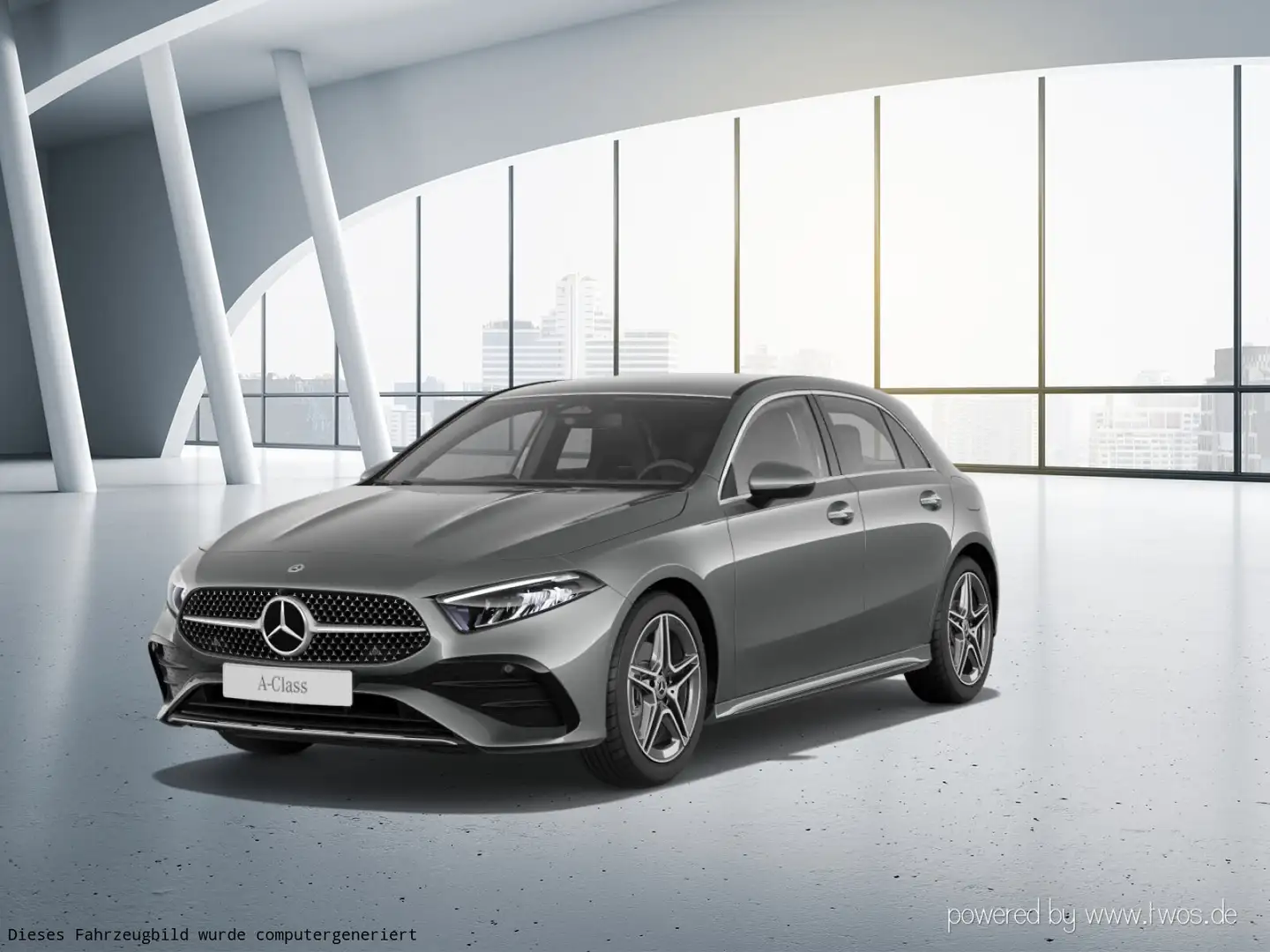 Mercedes-Benz A 180 A 180 AMG Plus Verkehrszeichen-Assistent AMG Line Grau - 2