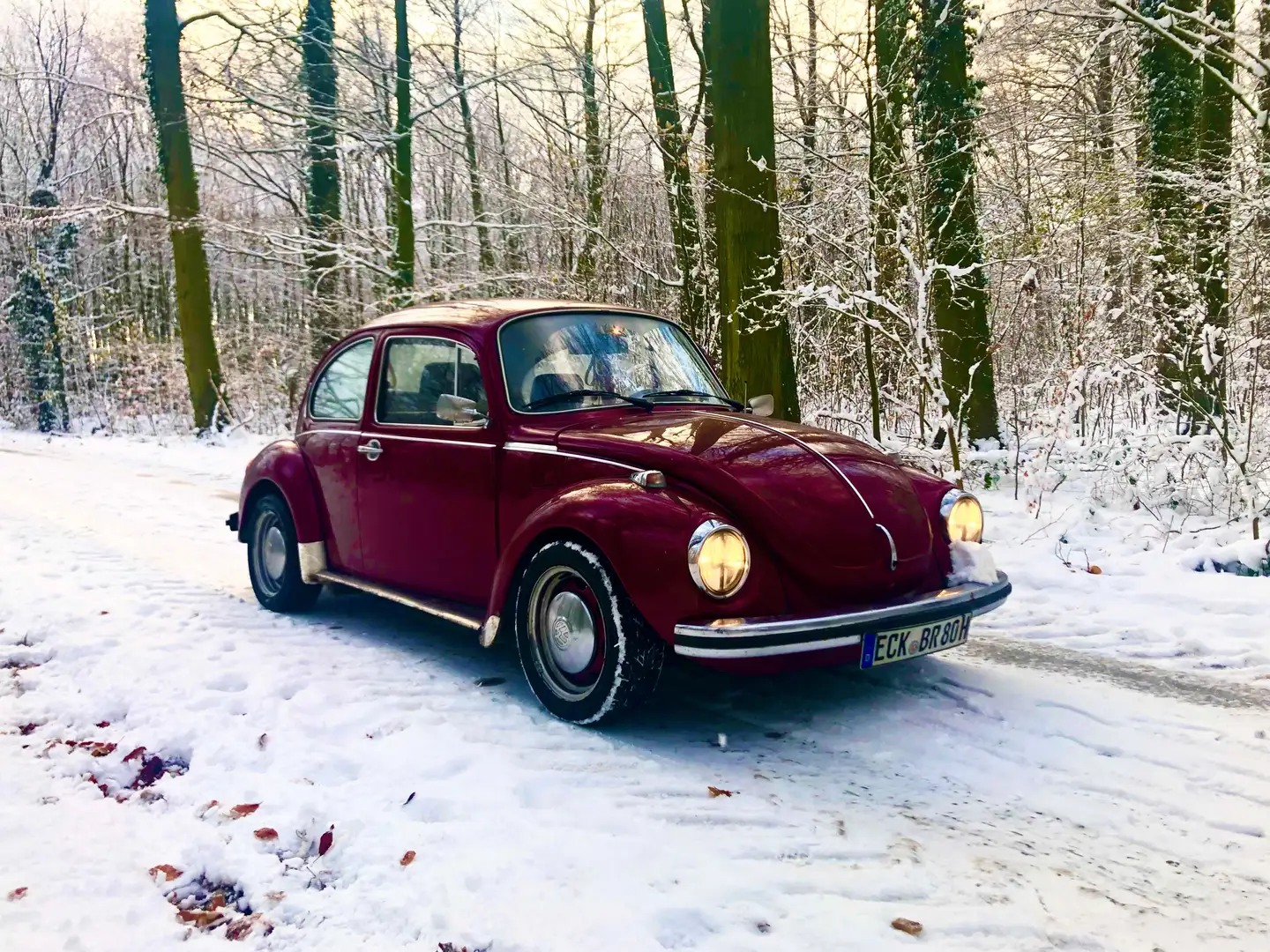 Oldtimer Volkswagen Käfer 1303 S Automatik Rarität Red - 1