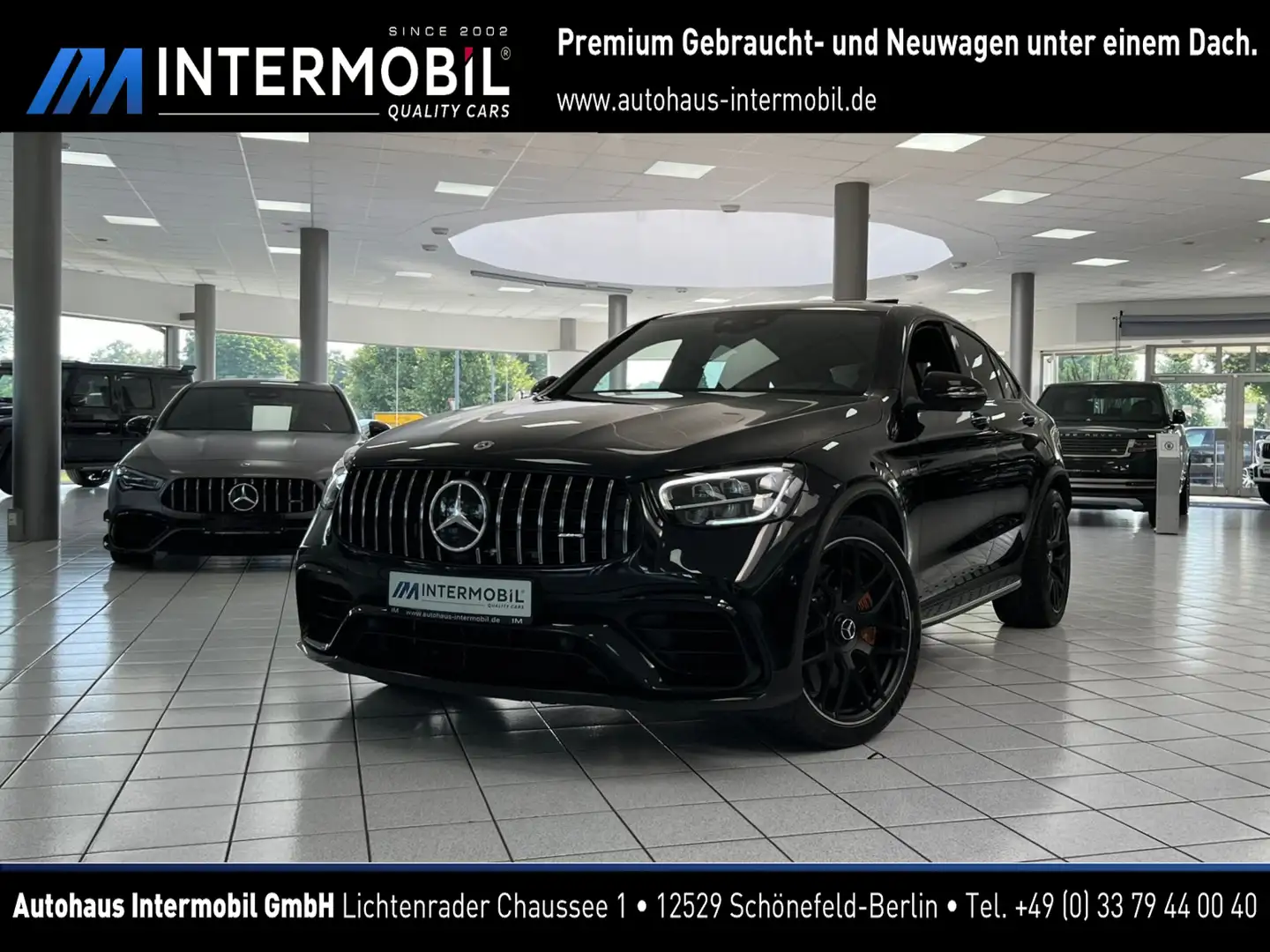 Mercedes-Benz GLC 63 AMG s Coupe*GSD*HUD*BURM*MEMO*DISTR*360° Schwarz - 1