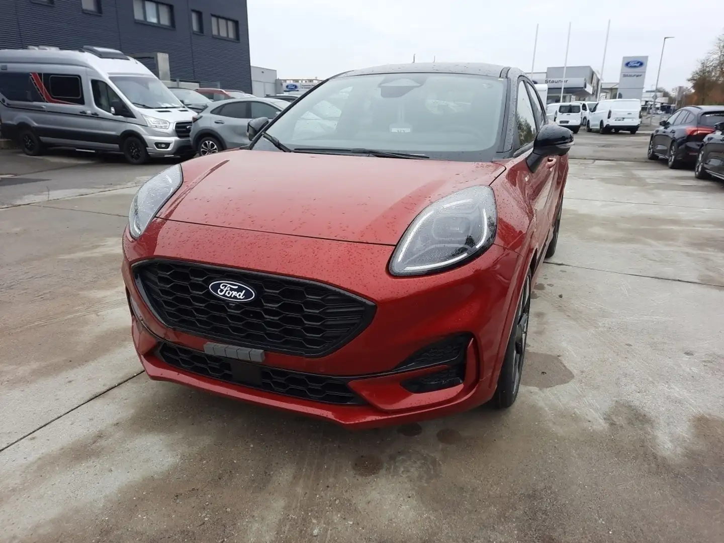 Ford Puma ST-Line X 1.0 EcoBoost Mild Hybrid ACC SHZ Piros - 2