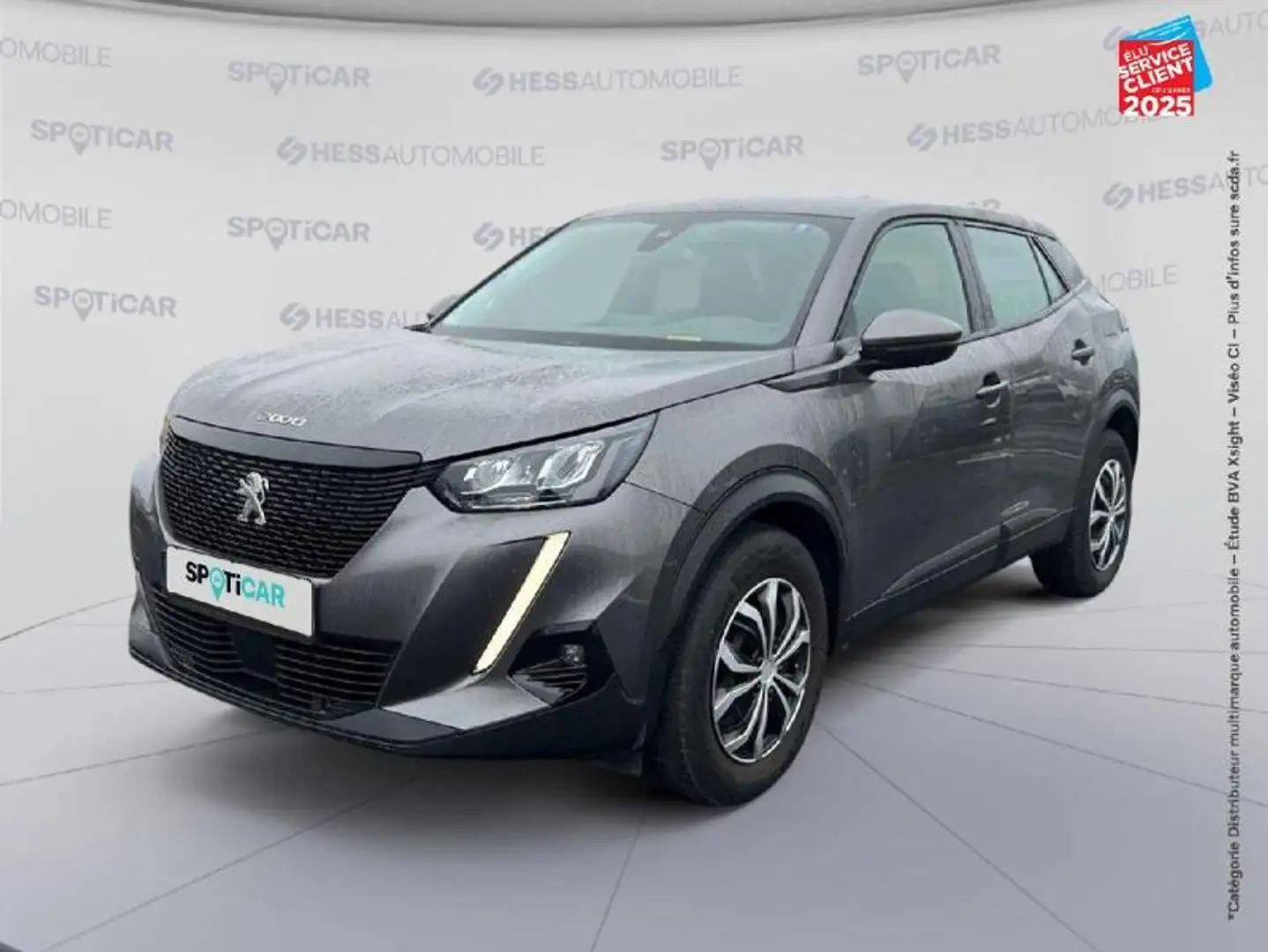 Peugeot 2008 1.2 PureTech 100ch S\u0026S Active Business Gris - 1