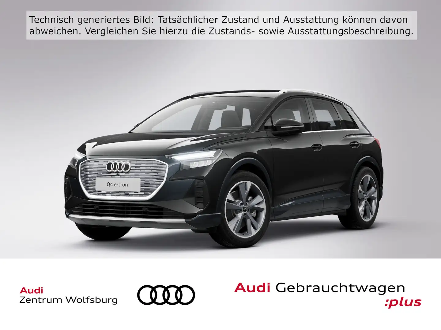 Audi Q4 e-tron Q4 45 e-tron quattro LED/Sportsi/Tempo Schwarz - 1