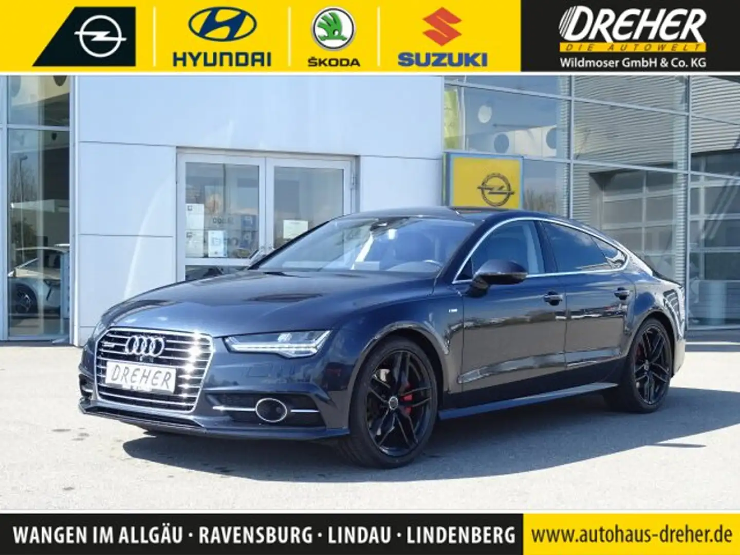 Audi A7 A7 Sportback 3.0 TDI clean diesel quattro Navi Blau - 1
