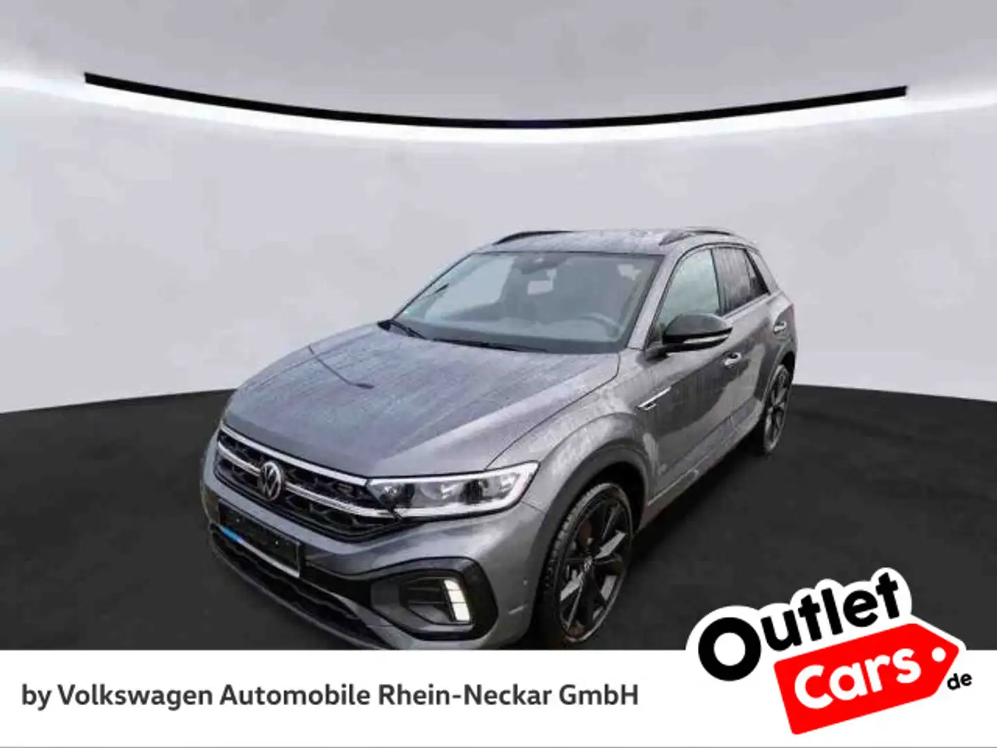 Volkswagen T-Roc 1.5 TSI R-Line DSG Navi Kamera LED Plus uv Grau - 1