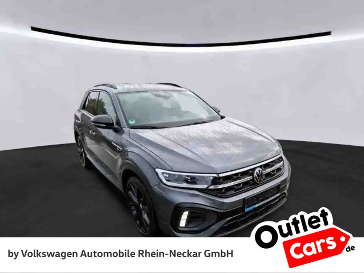 Volkswagen T-Roc 1.5 TSI R-Line DSG Navi Kamera LED Plus uv Grau - 2