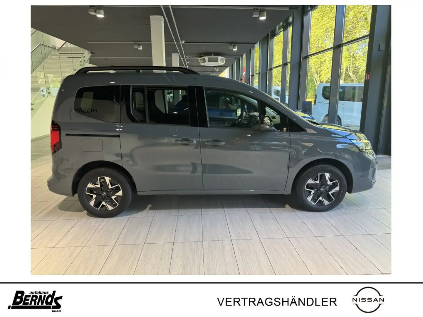 Nissan Townstar DIG-T 130 Kombi Tekna - NAVI KLIMAAUTOMATIK Grijs - 2