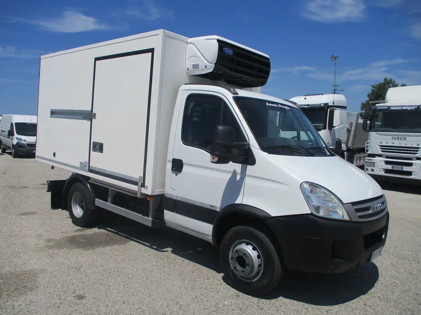 Iveco Daily 60 C 14 3000 140 METANO FRIGO ATP 07/2024 133000KM Blanc - 1