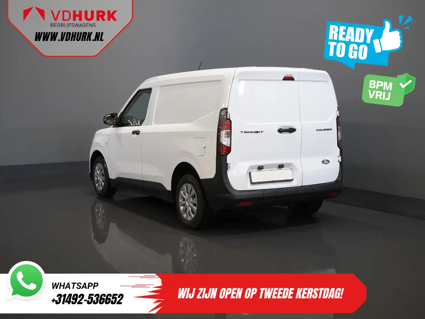 Ford Transit Courier 1.0 Trend 100 pk BENZINE BPM VRIJ! Garantie 05-202 Blanc - 2