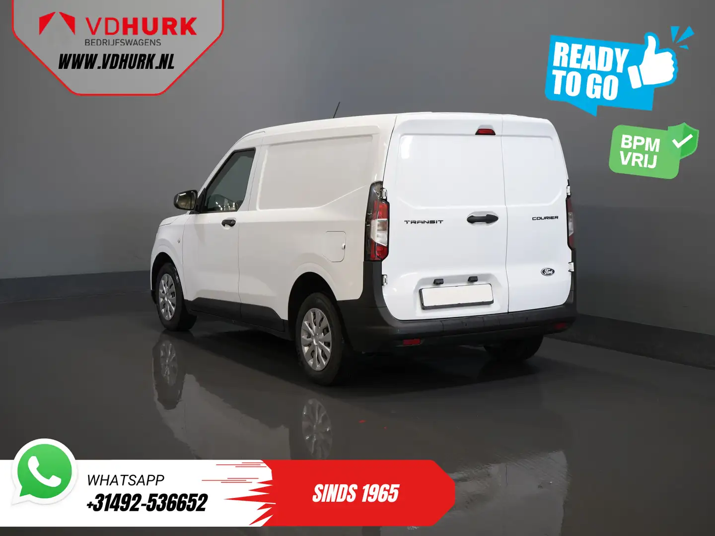 Ford Transit Courier 1.0 Trend 100 pk BENZINE BPM VRIJ! Garantie 05-202 Blanc - 2