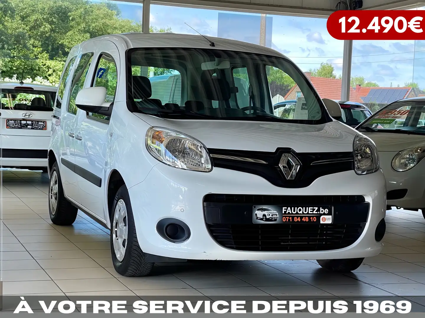 Renault Kangoo Kangoo 1.2 TCe Life • Garantie 12 mois ✅ Blanc - 1