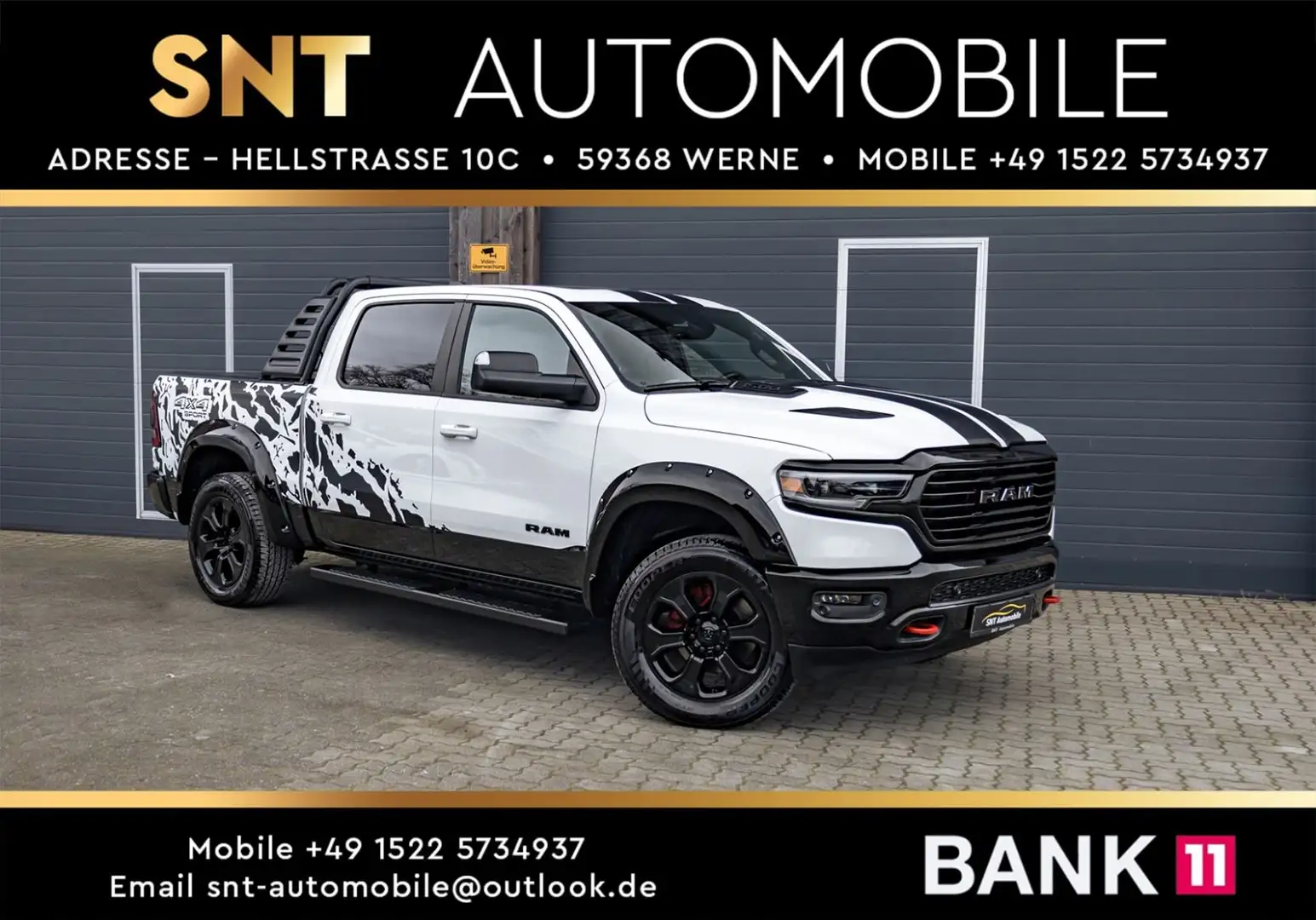 Dodge RAM 5.7 V8 Hemi BRC Pano BACKCOUNTY Blanc - 1