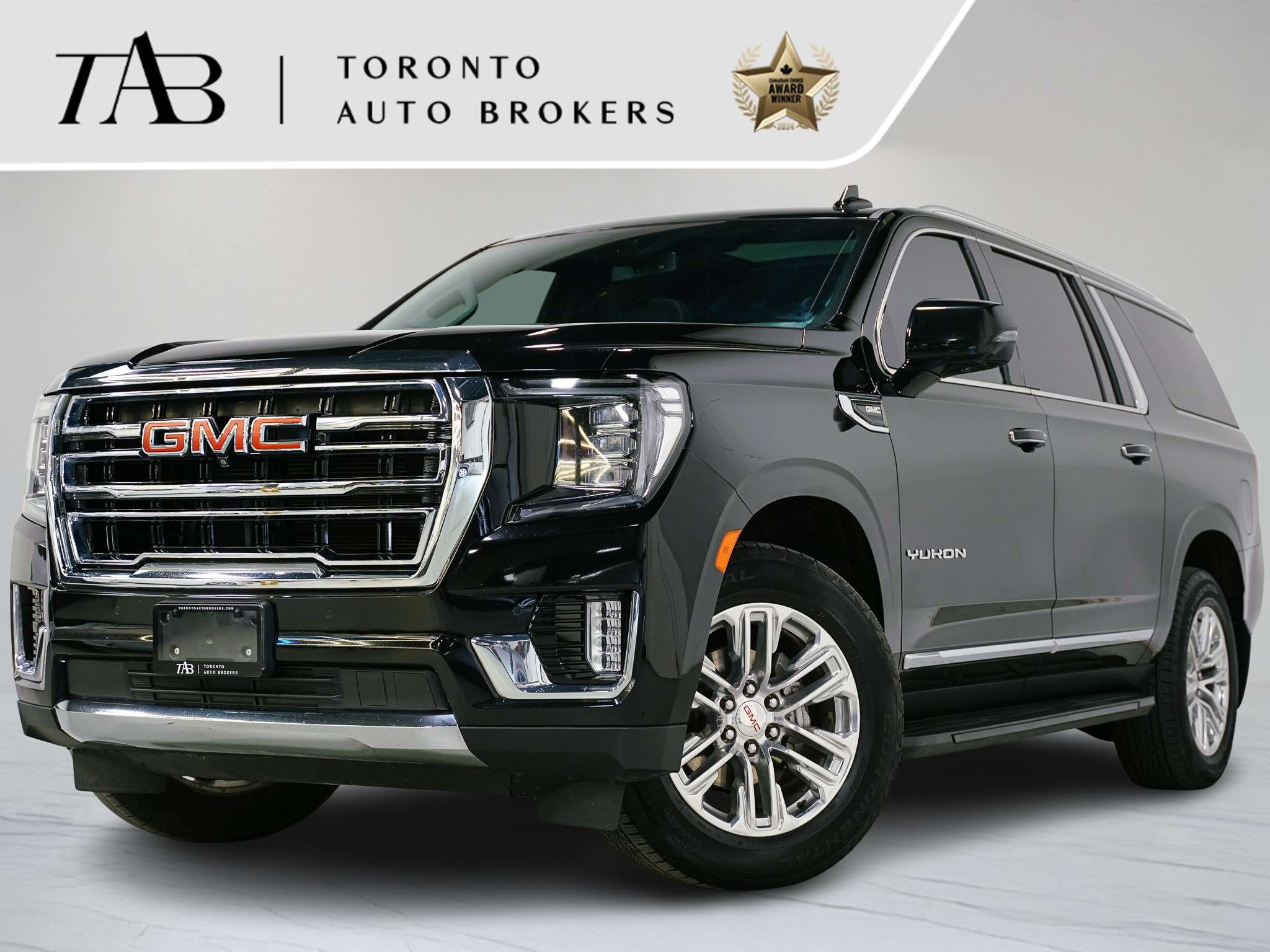 Black 2023 GMC Yukon XL SUV / Crossover Four-Wheel Drive Automatic