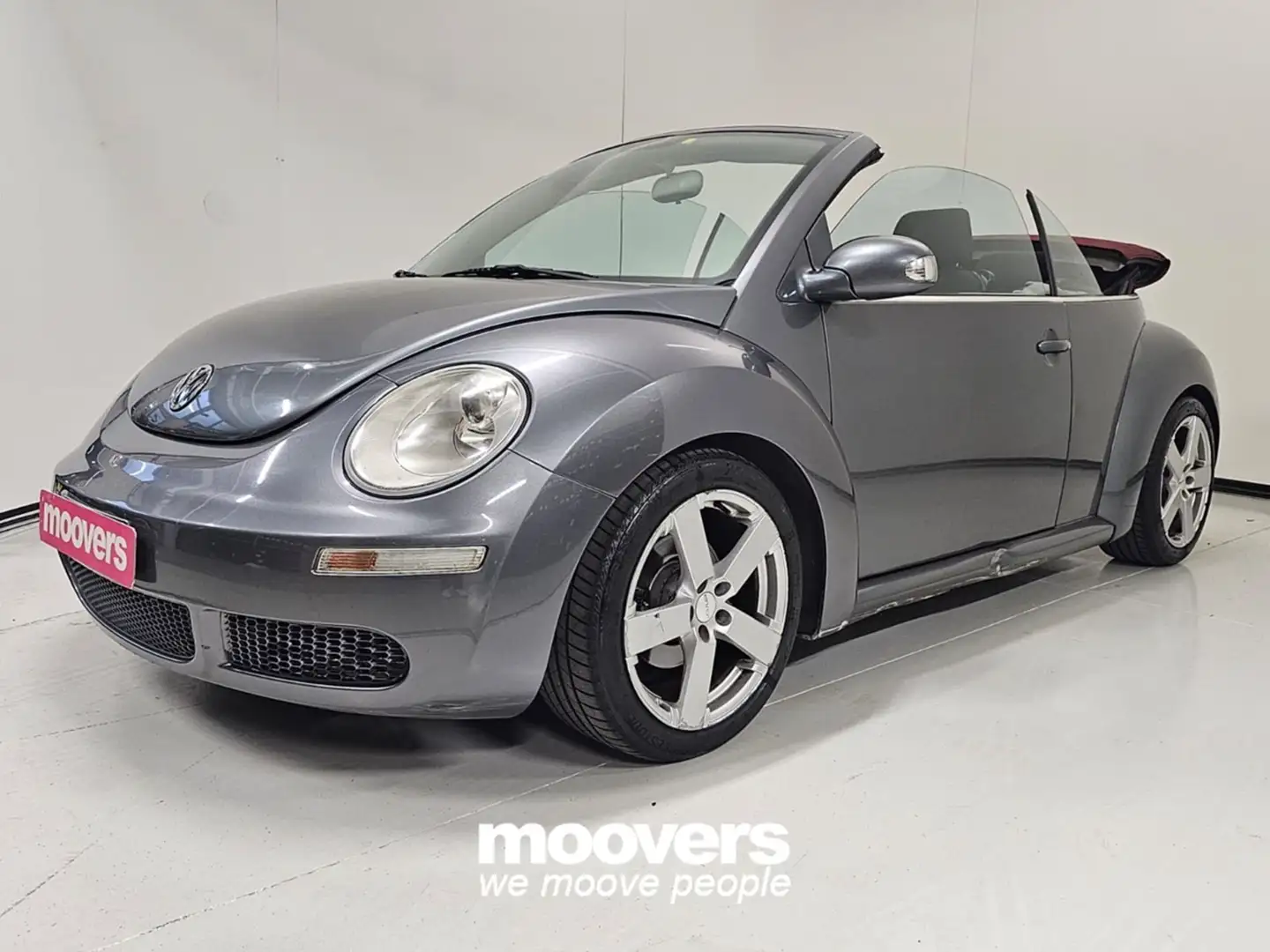 Volkswagen New Beetle 1.6 Cabrio Grigio - 2