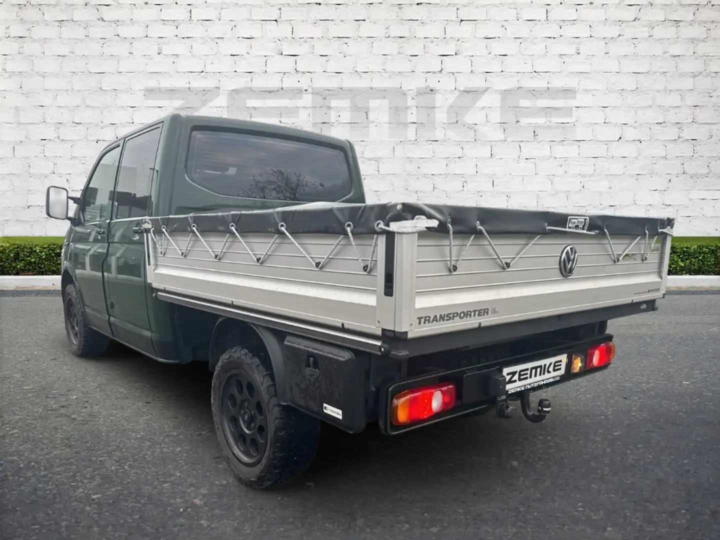 Volkswagen T6.1 Transporter Pritsche 2,0 BiTDI DSG 4Motion Doppelkabine lang M Groen - 2