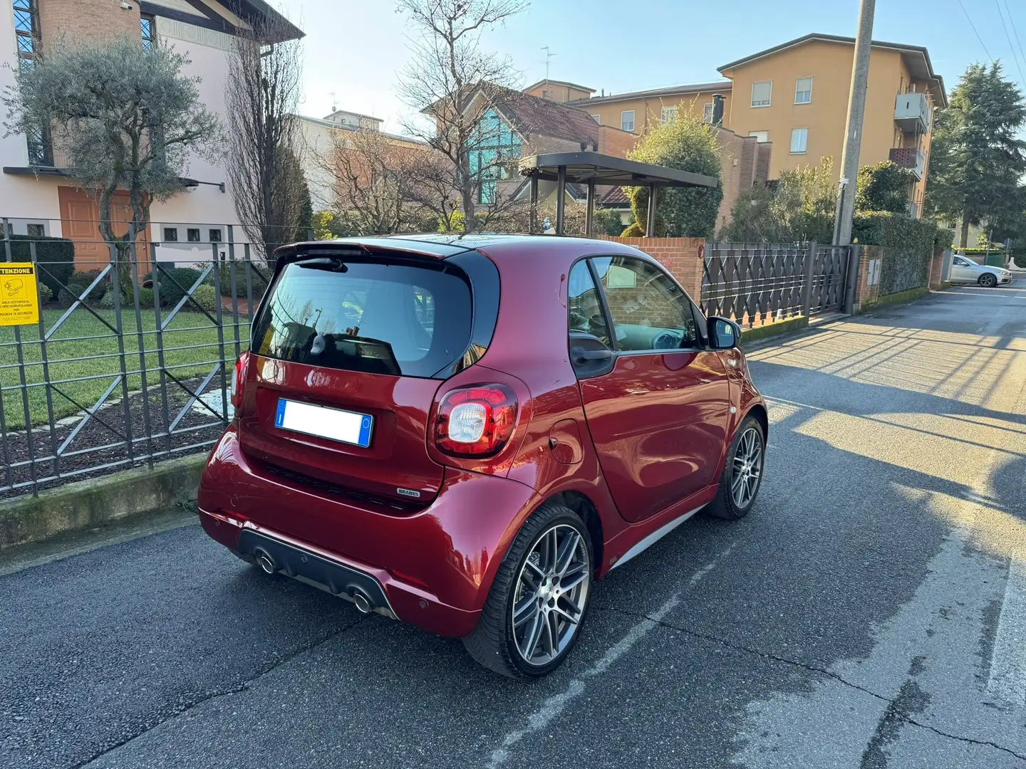 smart forTwo BRABUS 0.9 t XSTREM 109cv my18 Rosso - 2
