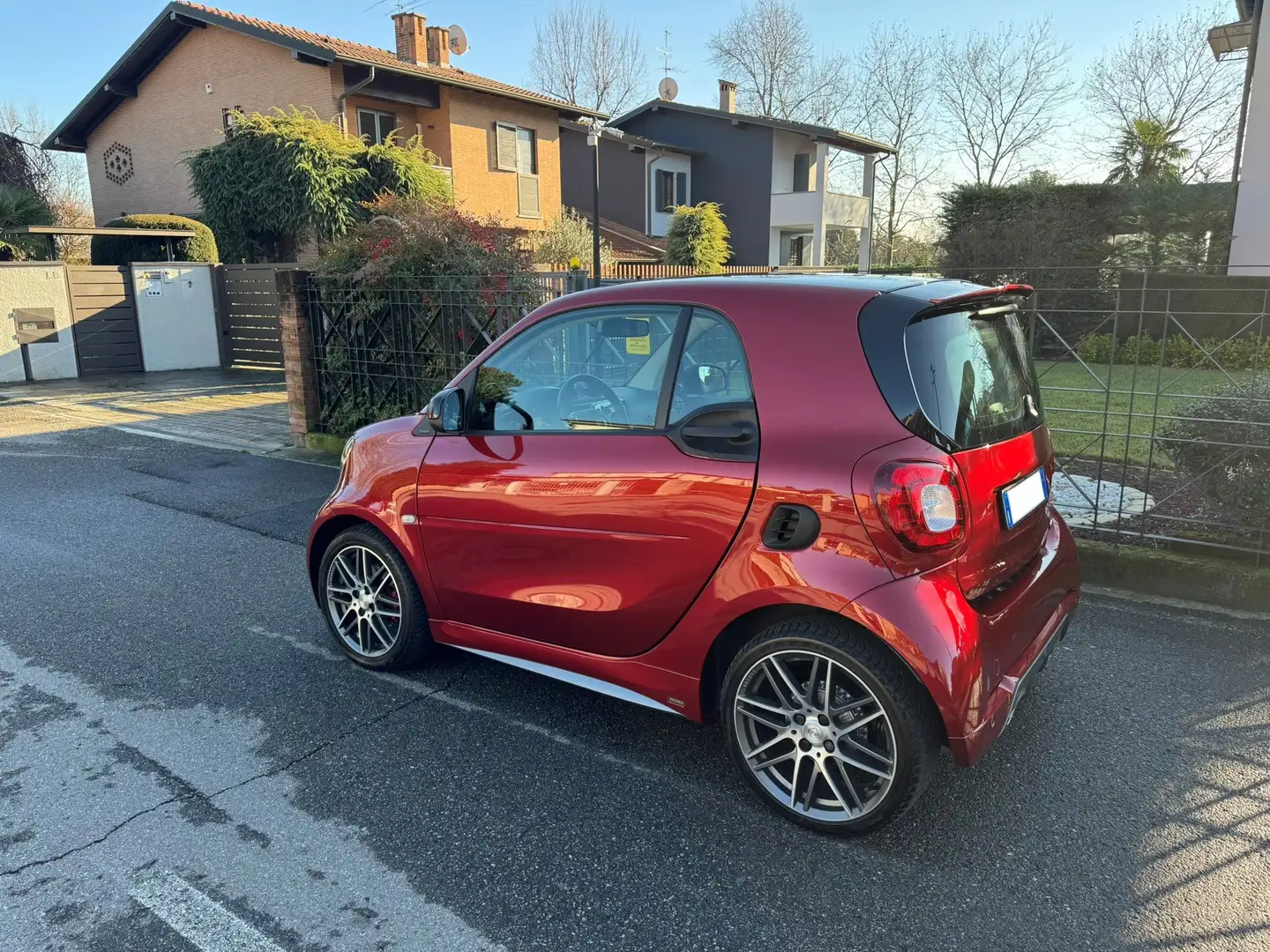 smart forTwo BRABUS 0.9 t XSTREM 109cv my18 Rosso - 1