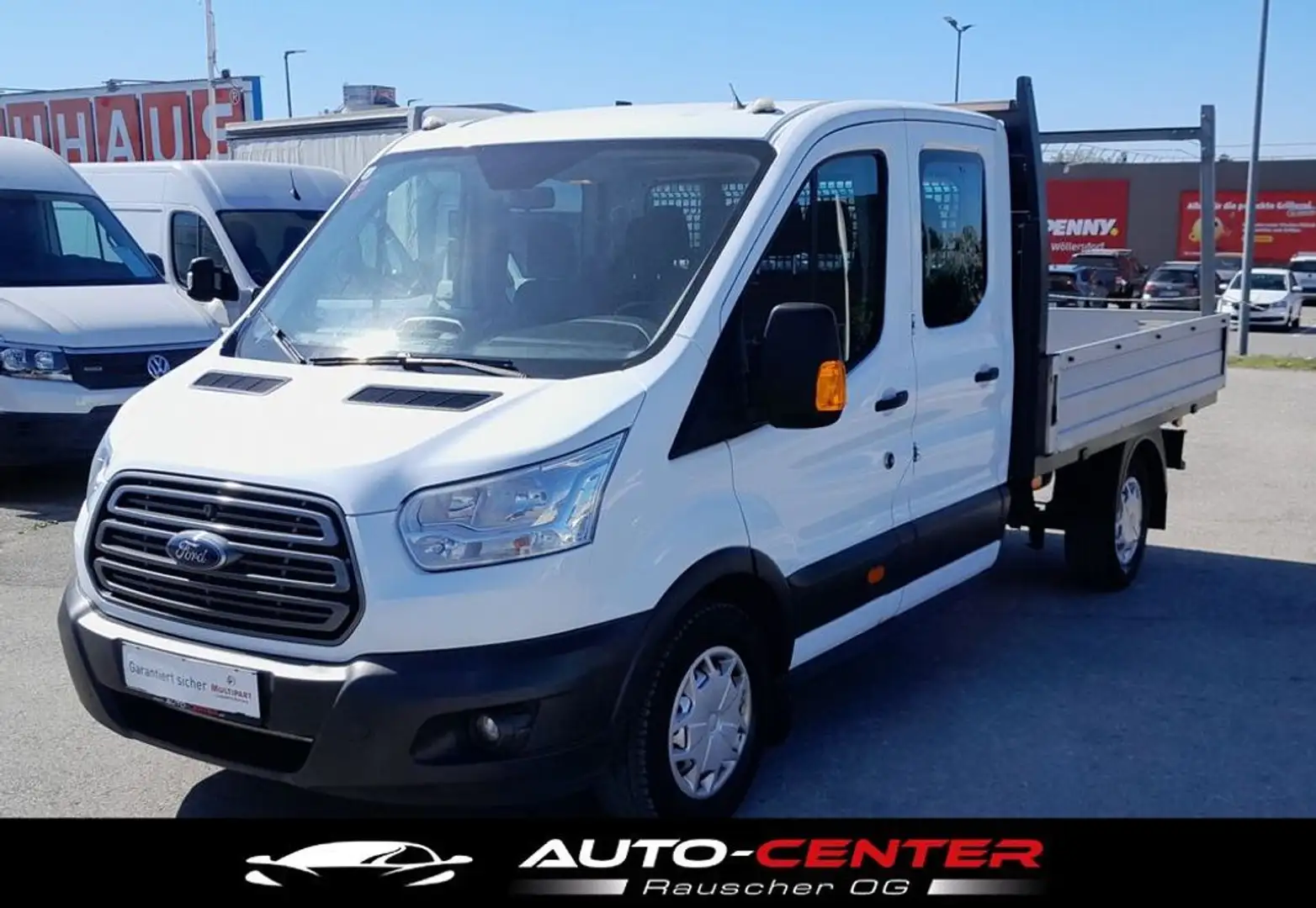 Ford Transit Pritsche DK 350 Trend *Netto €10.825,-* Weiß - 1