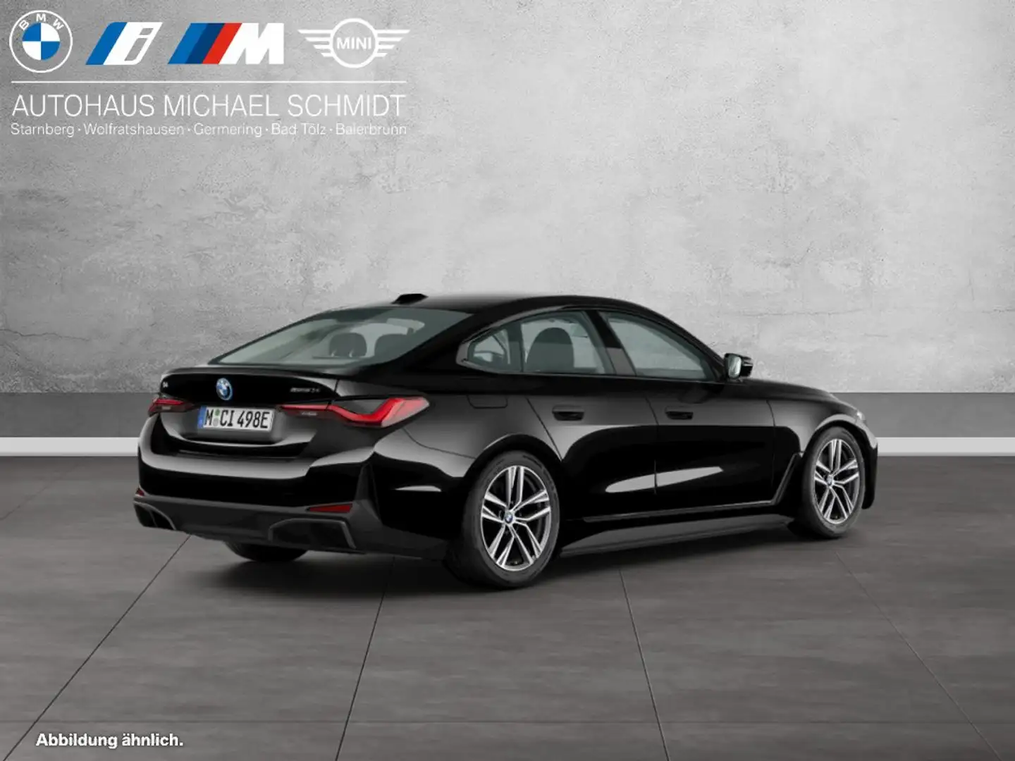 BMW i4 eDrive35 DAB LED RFK Komfortzg. Tempomat Shz Schwarz - 2