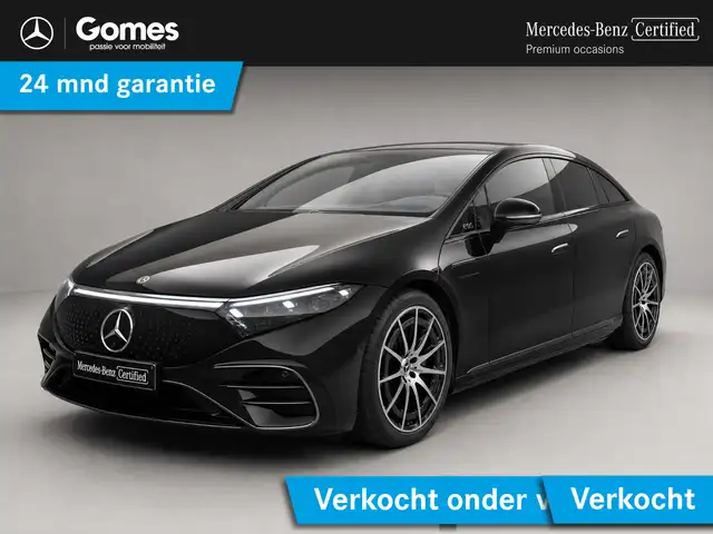 Mercedes-Benz EQS 450+ AMG Line 108 kWh | Beige leder | Hyperscreen