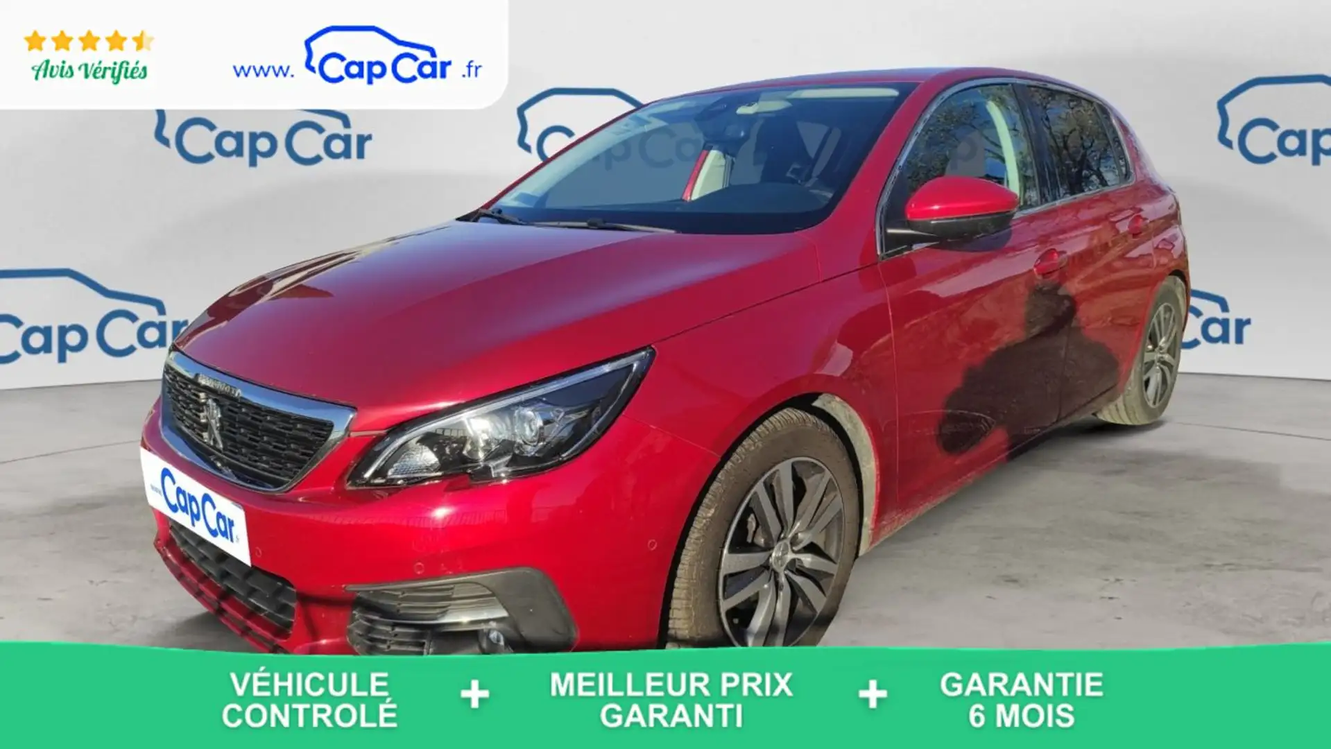 Peugeot 308 II 1.2 PureTech 130 Allure Pack Rouge - 1