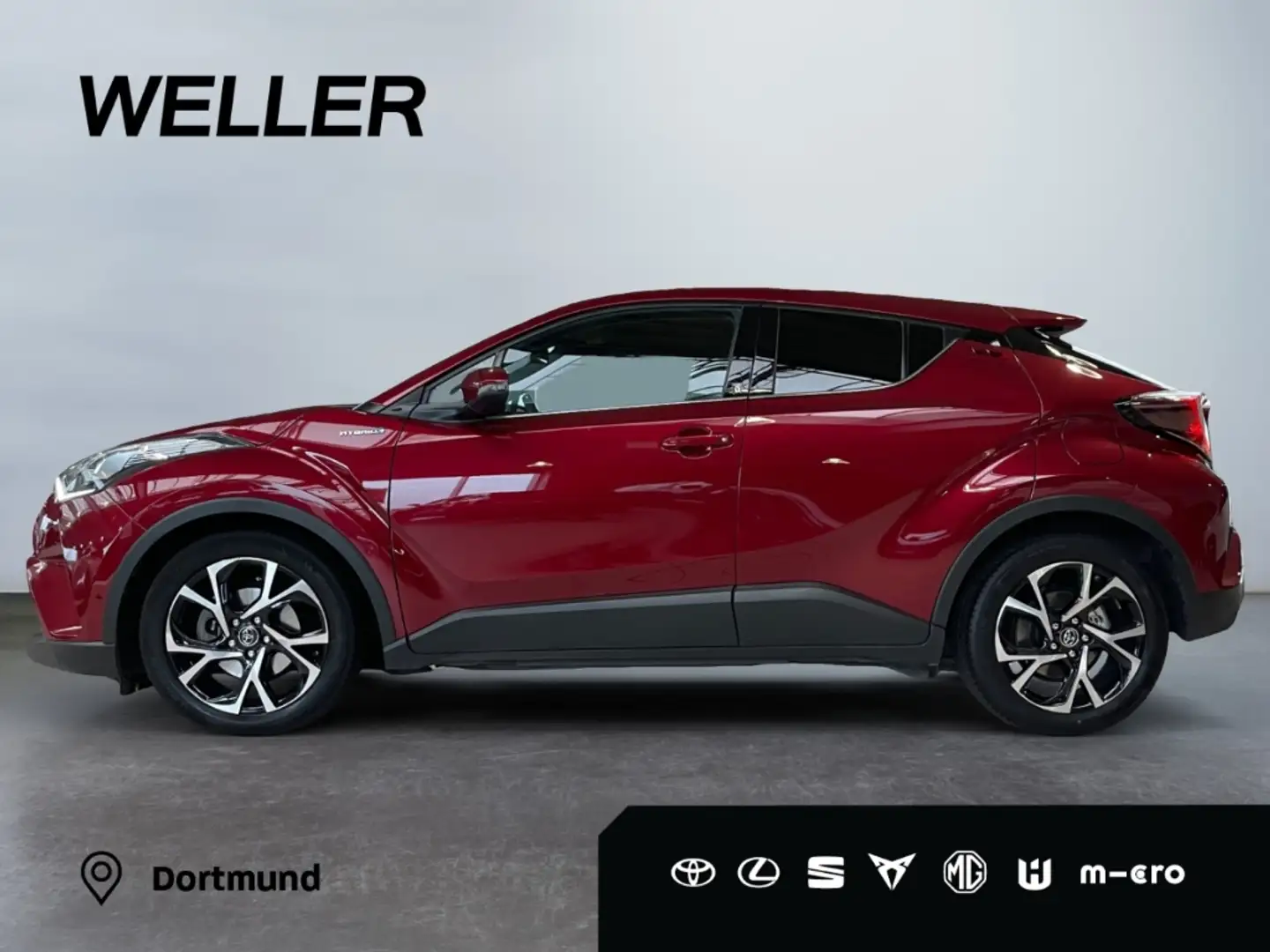 Toyota C-HR 1.8 Hybrid Team D *AHK*Navi*LED*CarPlay*CAM* Rot - 2