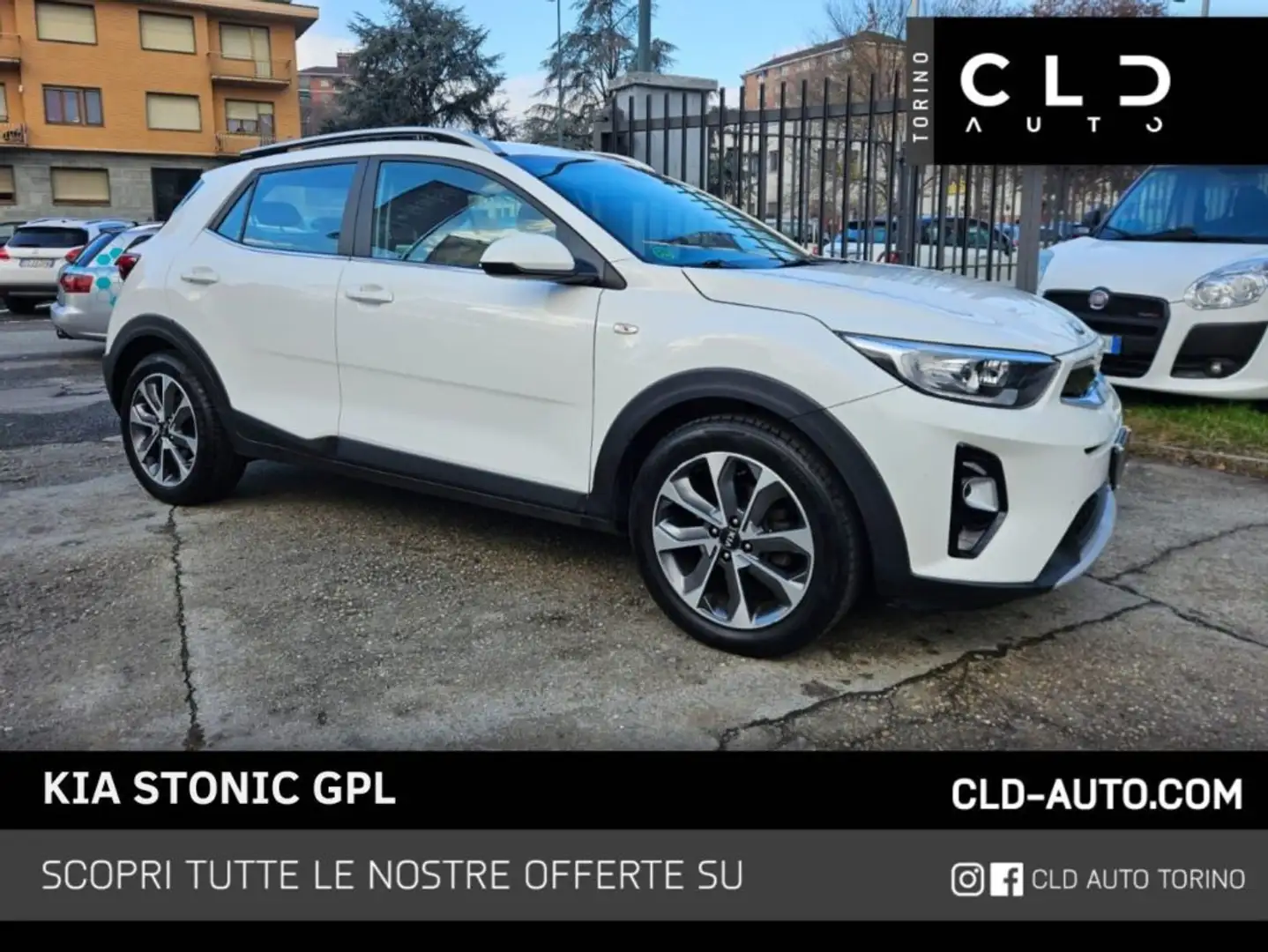 Kia Stonic 1.4 MPI EcoGPL Bianco - 1