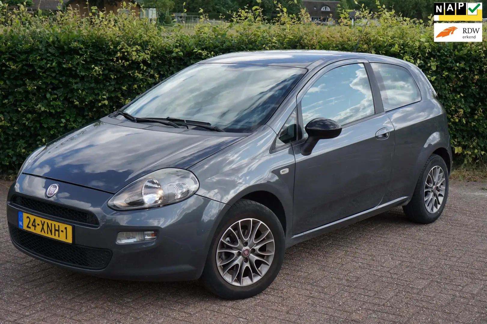 Fiat Punto Evo 0.9 TwinAir Easy|Clima|Cruise|Trekhaak|Nap Grijs - 1