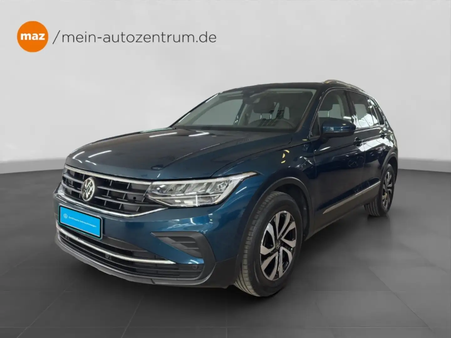 Volkswagen Tiguan 1.5 TSI Active Alu LED AHK Navi ACC Sitzheizung uv Blau - 2