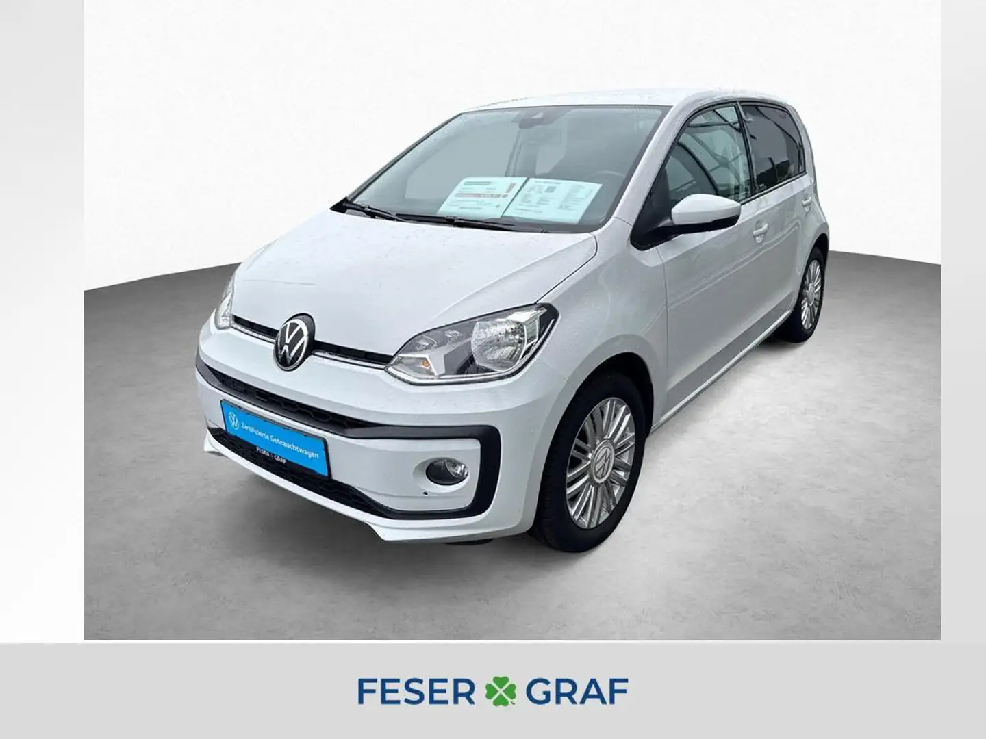 Volkswagen up! UNITED 1.0 65PS Weiß - 1