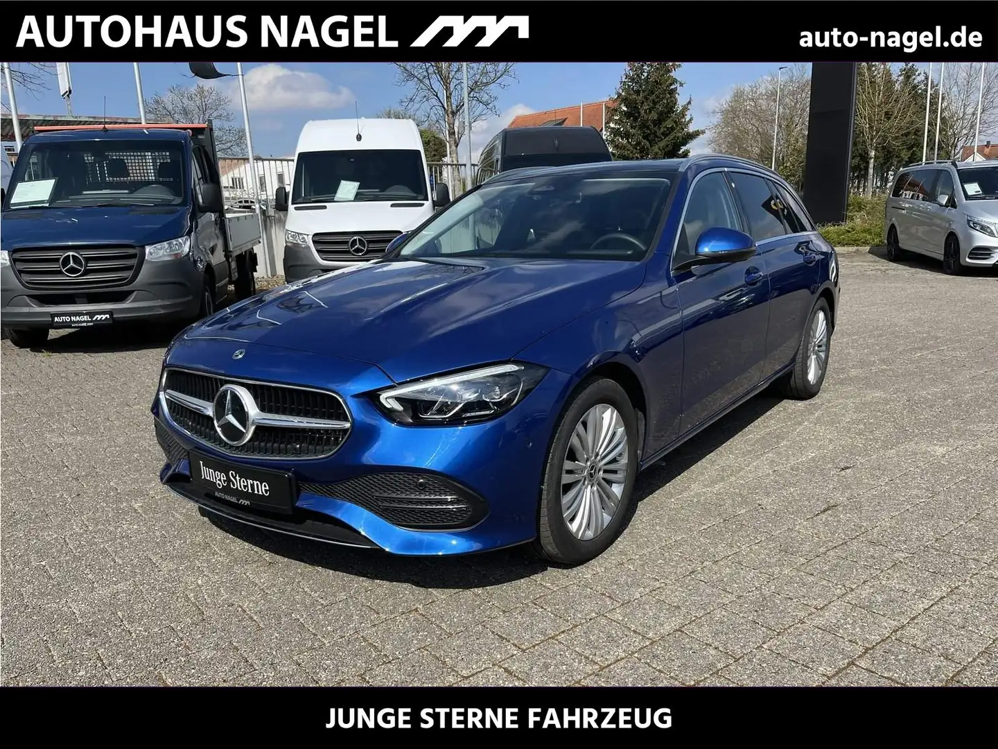 Mercedes-Benz C 200 T Avantgarde Advanced Plus Pano Kamera uvm Noir - 1