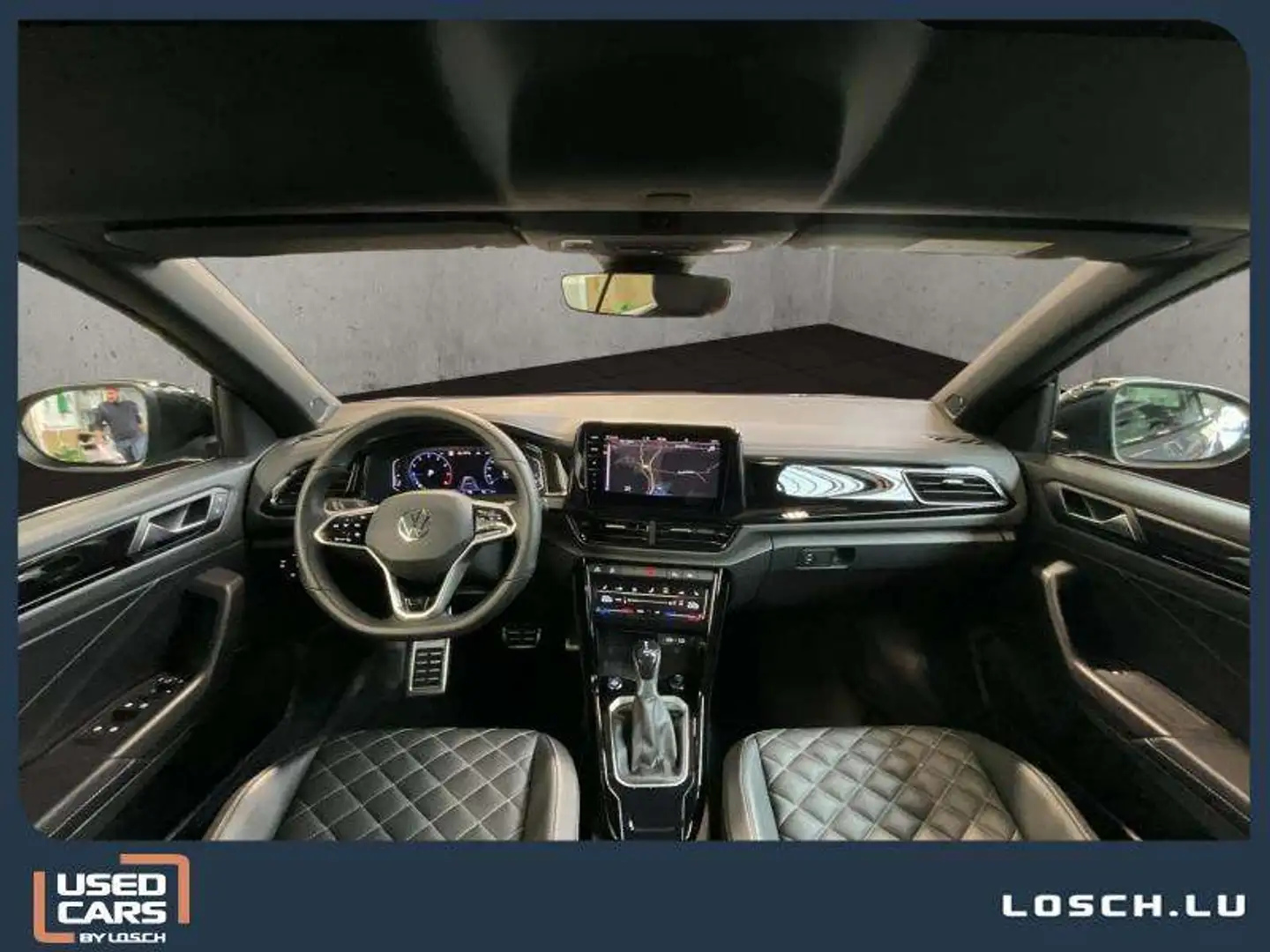 Volkswagen T-Roc R-LINE+DSG+CABRIO+LED+BLACK Gris - 2