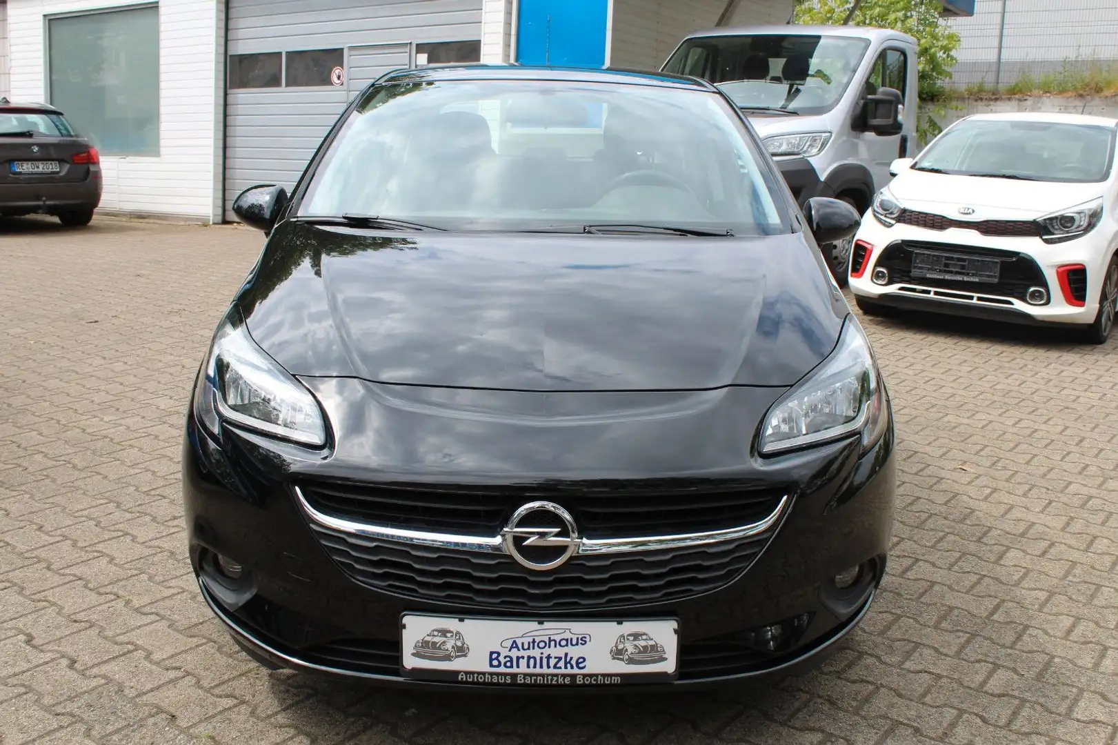 Opel Corsa E Edition ecoFlex * Klimaauto * PDC * SZH Zwart - 2