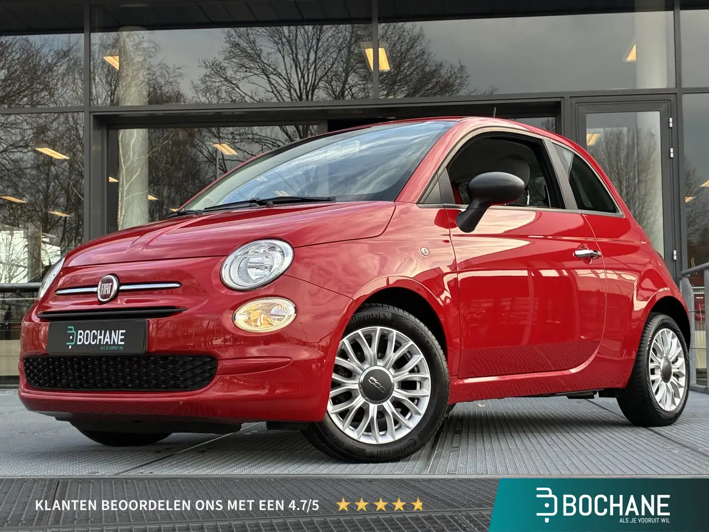 Fiat 500 0.9 TwinAir Turbo Popstar | Airco | Cruise control Rot - 1
