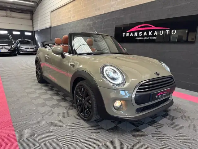 MINI Cooper Cabrio CABRIOLET F57 LCI One Edition Heddon Street 1.5i 102 CV - Apple CarPlay Cuir Havane
