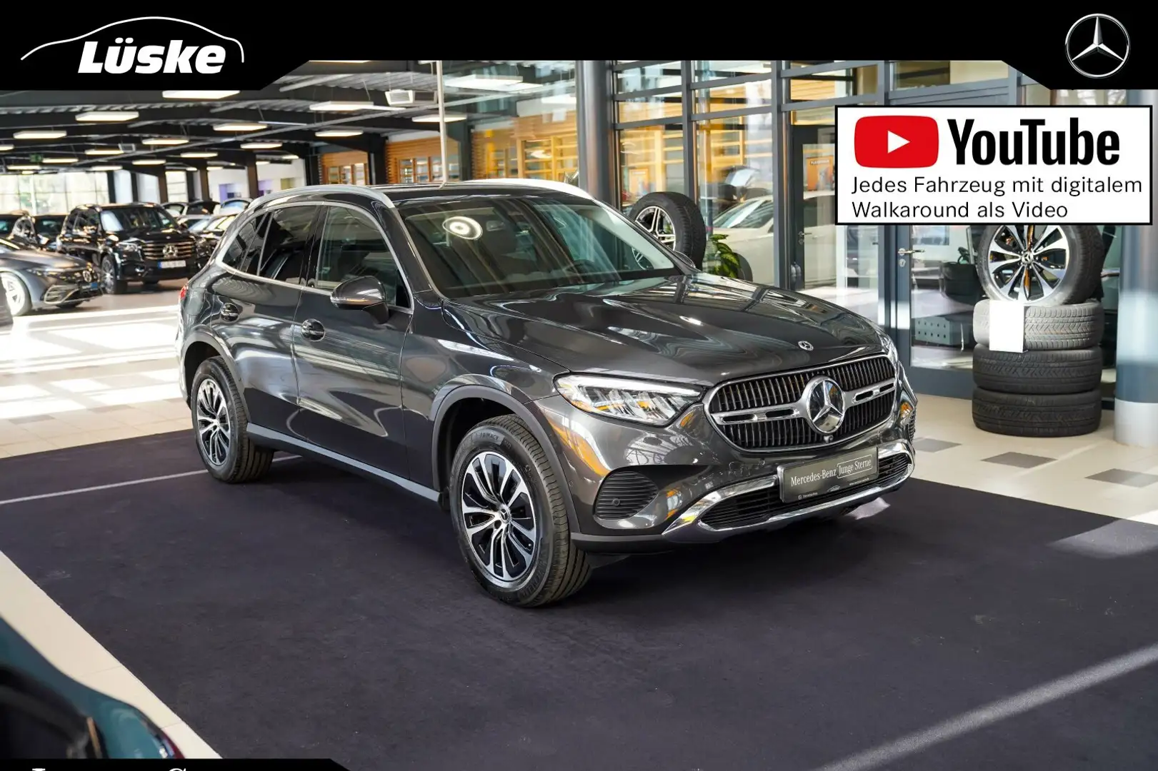 Mercedes-Benz GLC 220 GLC 220 d 4M AVANTGARDE DISTRONIC 360° Memo AHK Grau - 1