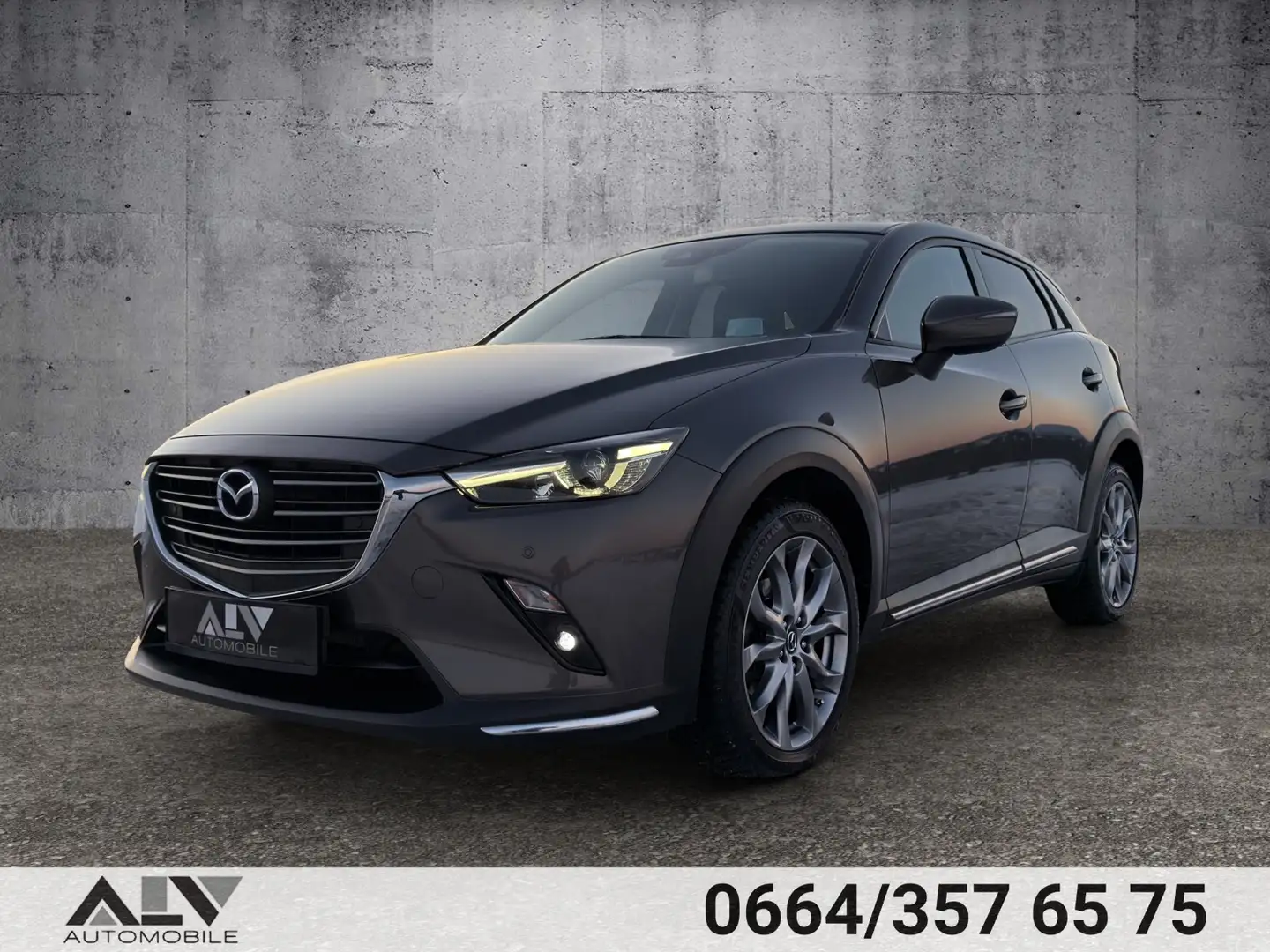 Mazda CX-3 Sports-Line AWD Diesel 2.Besitz! Grau - 2