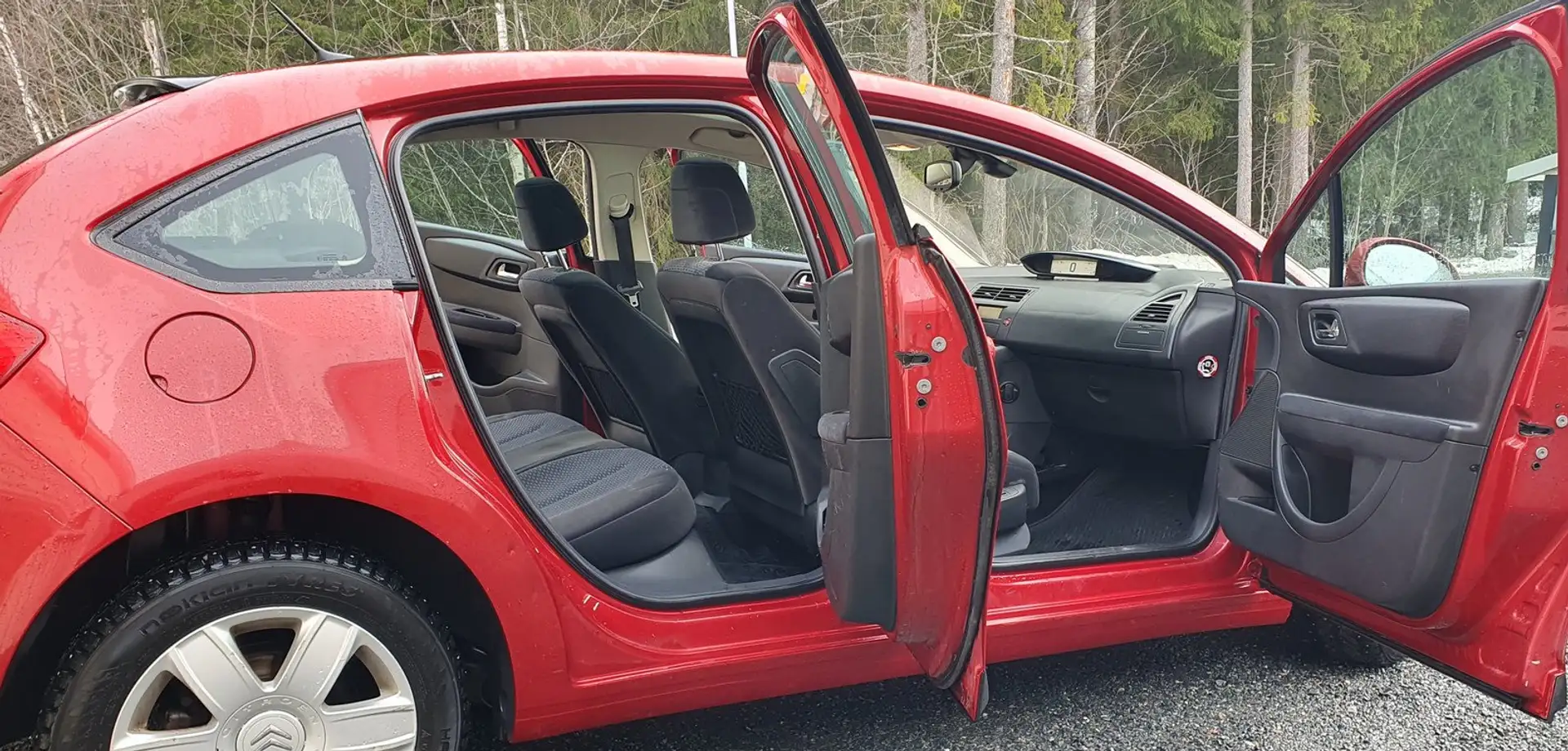 Citroen C4 C4 1.6 HDi Exclusive FAP Rouge - 2